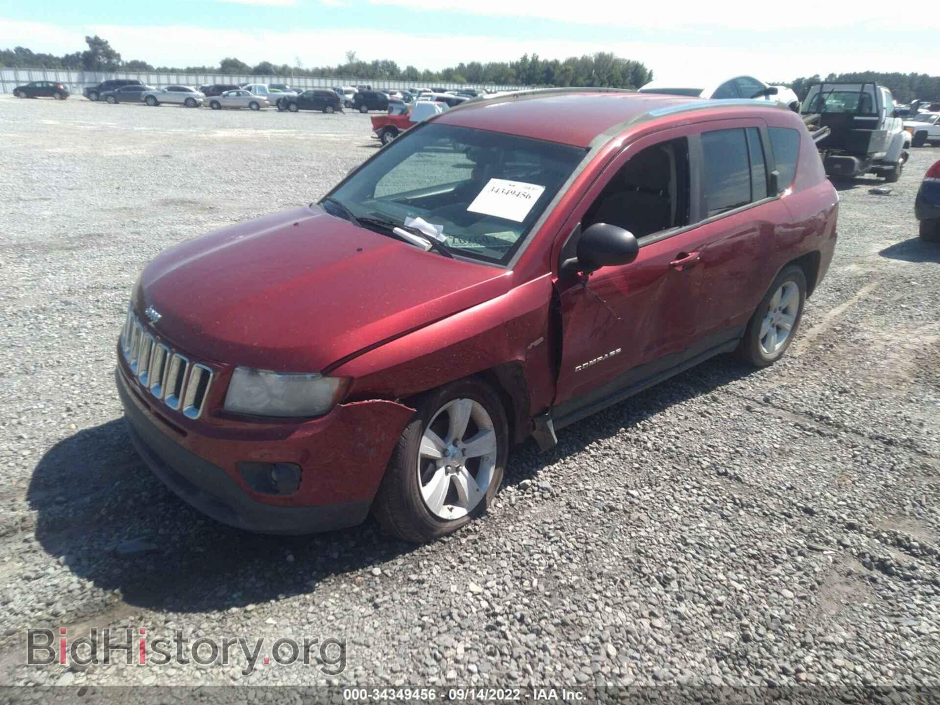 2012 JEEP COMPASS - VIN: 1C4NJCEB4CD610611 - Фото 2