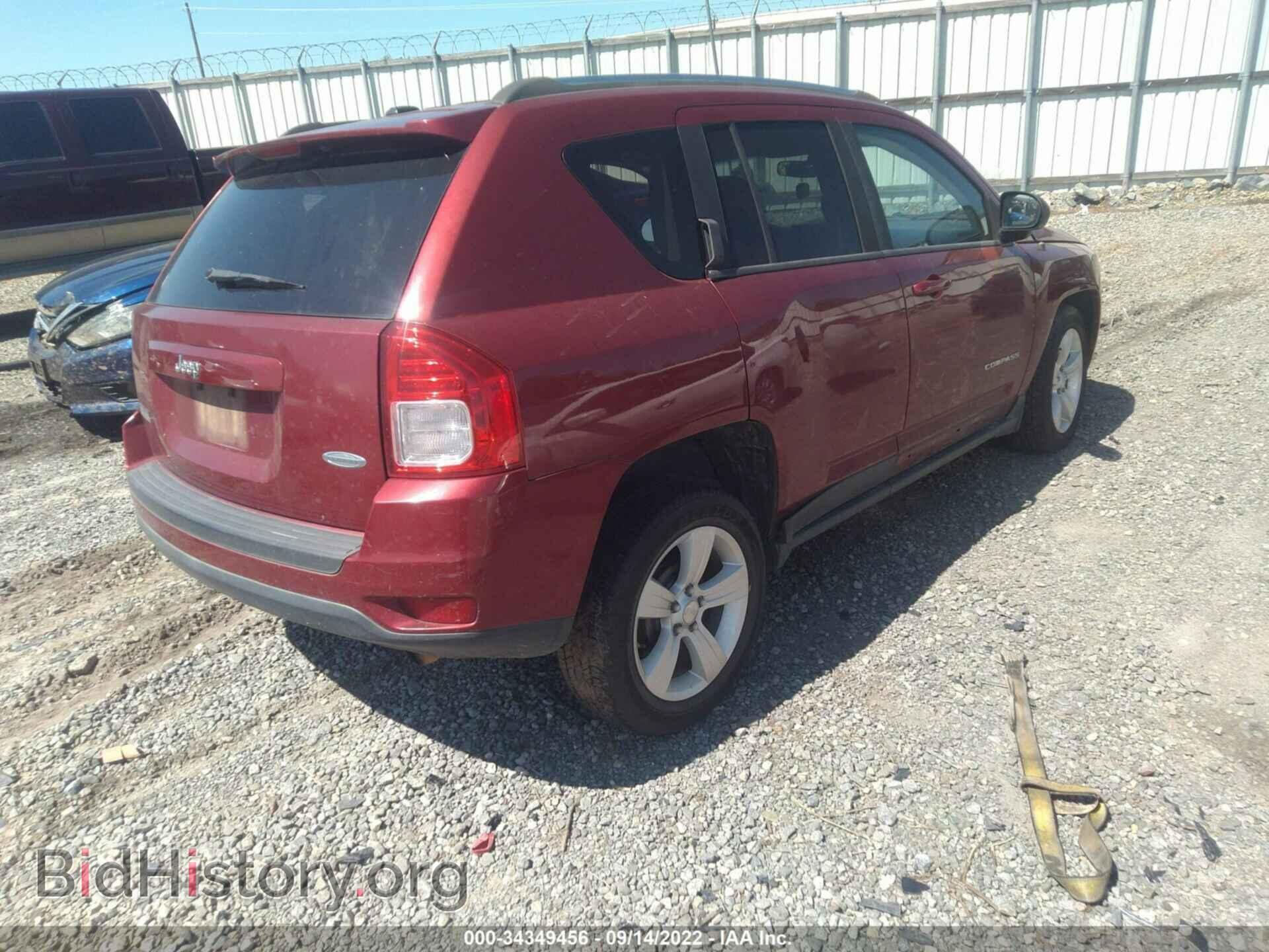 2012 JEEP COMPASS - VIN: 1C4NJCEB4CD610611 - Фото 4