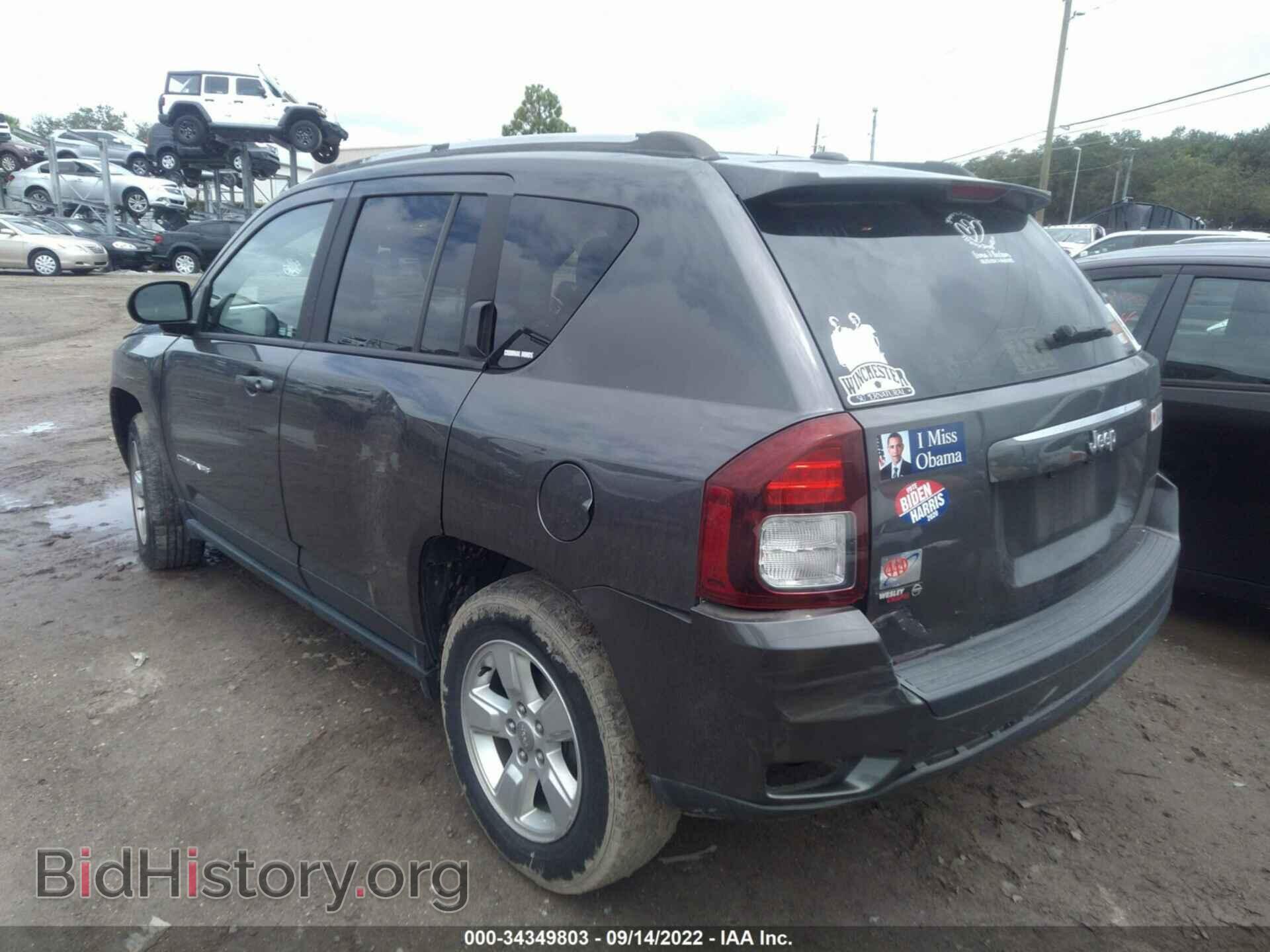 2016 JEEP COMPASS - VIN: 1C4NJCBB2GD693949 - Фото 3