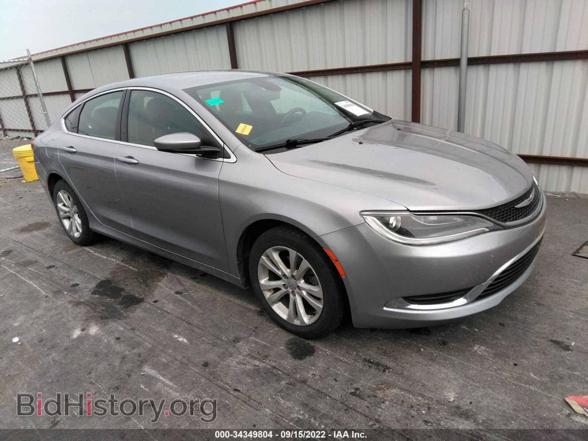 Фотография 1C3CCCAB1FN603433 - CHRYSLER 200 2015