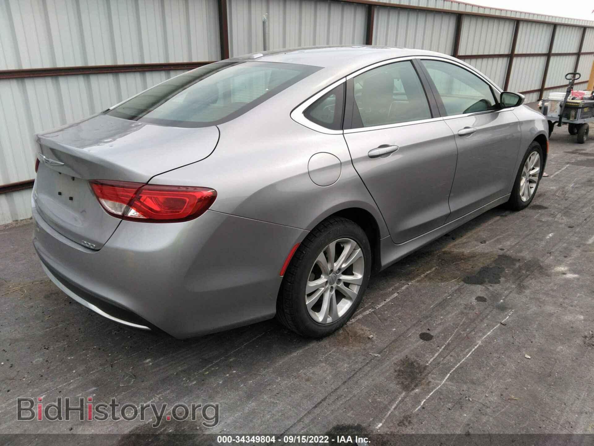 2015 CHRYSLER 200 - VIN: 1C3CCCAB1FN603433 - Фото 4