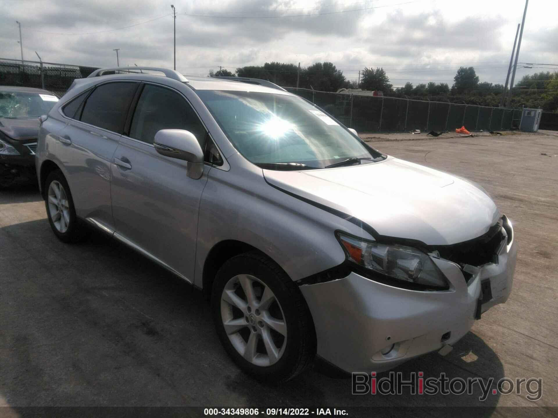 Photo 2T2ZK1BA3CC067209 - LEXUS RX 350 2012