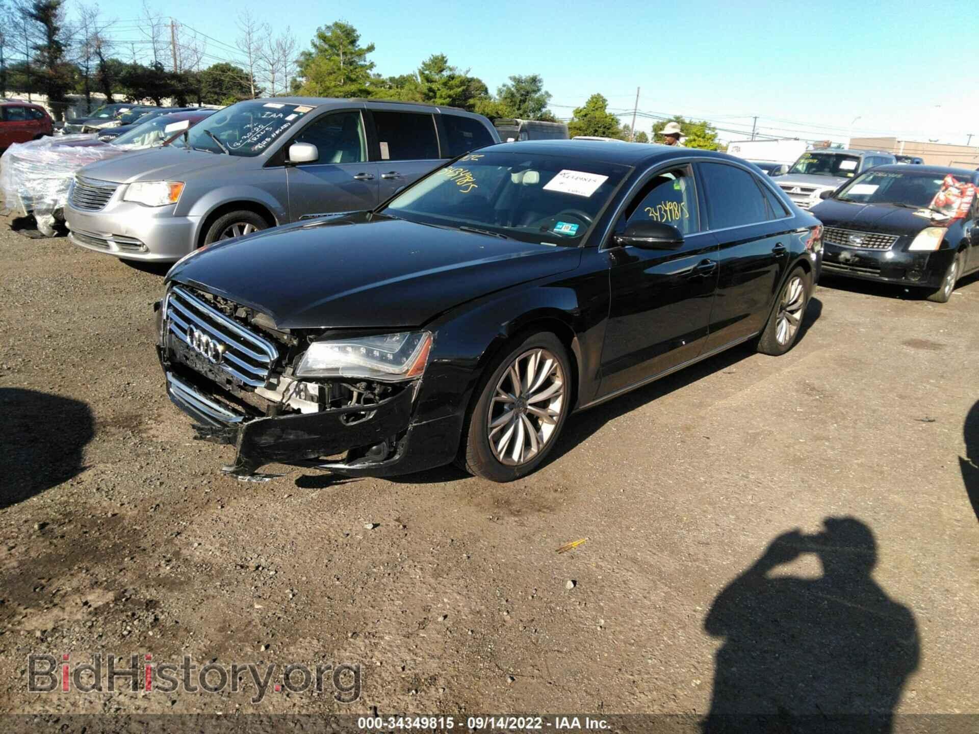 2012 AUDI A8 L - VIN: WAURVAFD4CN015601 - Фото 2