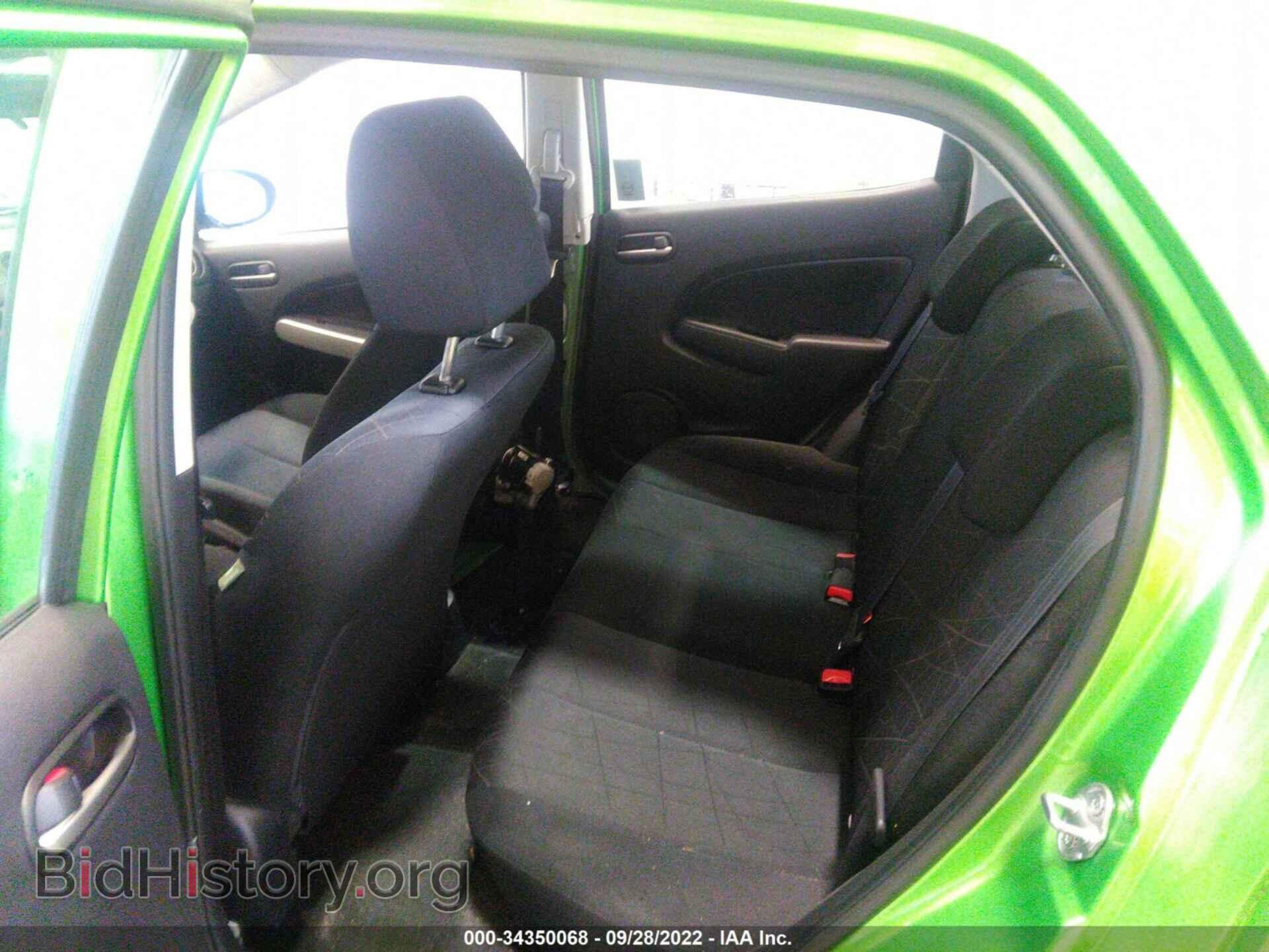 2013 MAZDA MAZDA2 - VIN: JM1DE1KZ5D0155136 - Фото 8