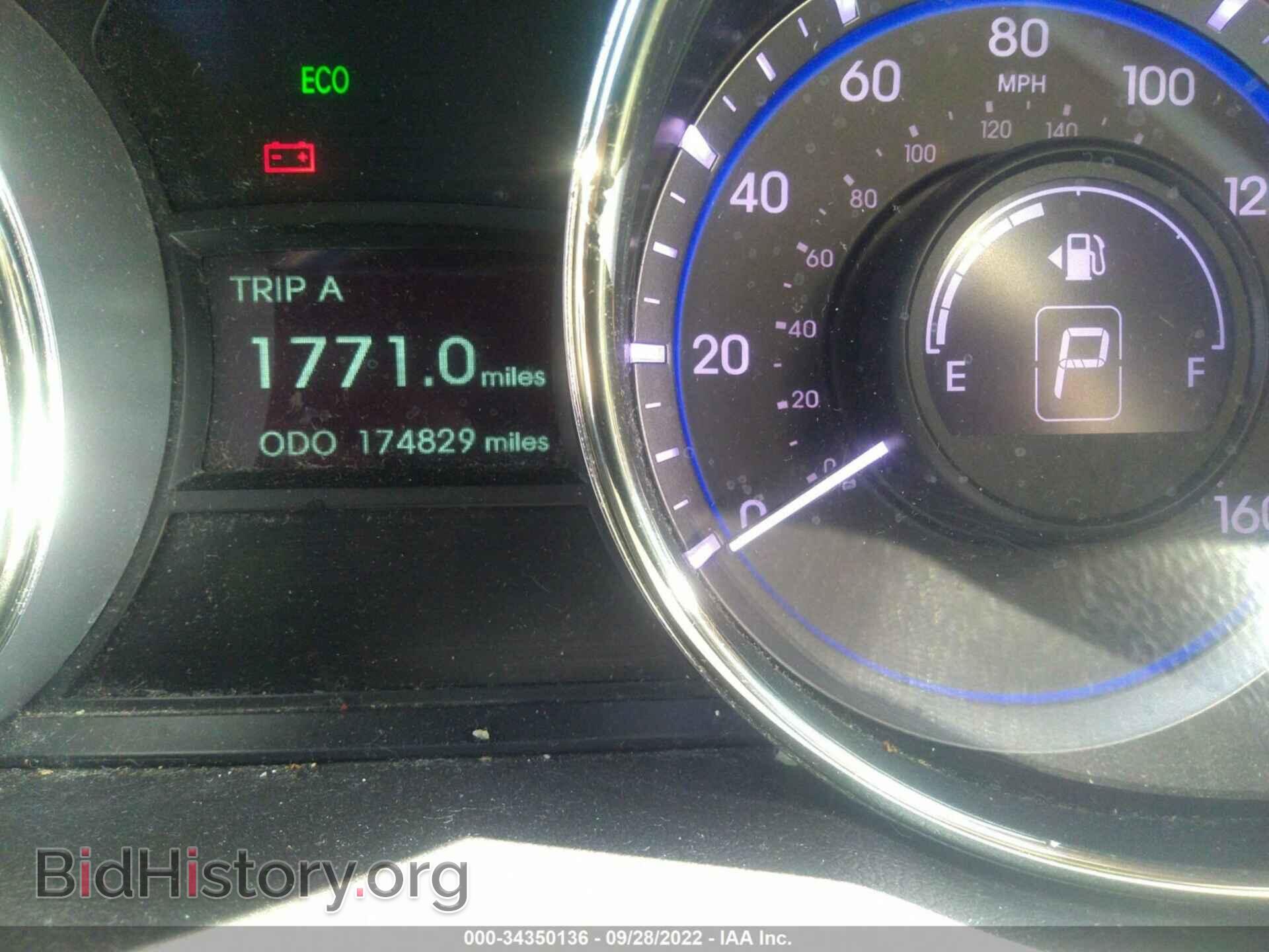 2012 HYUNDAI SONATA - VIN: 5NPEC4AC1CH458151 - Фото 7