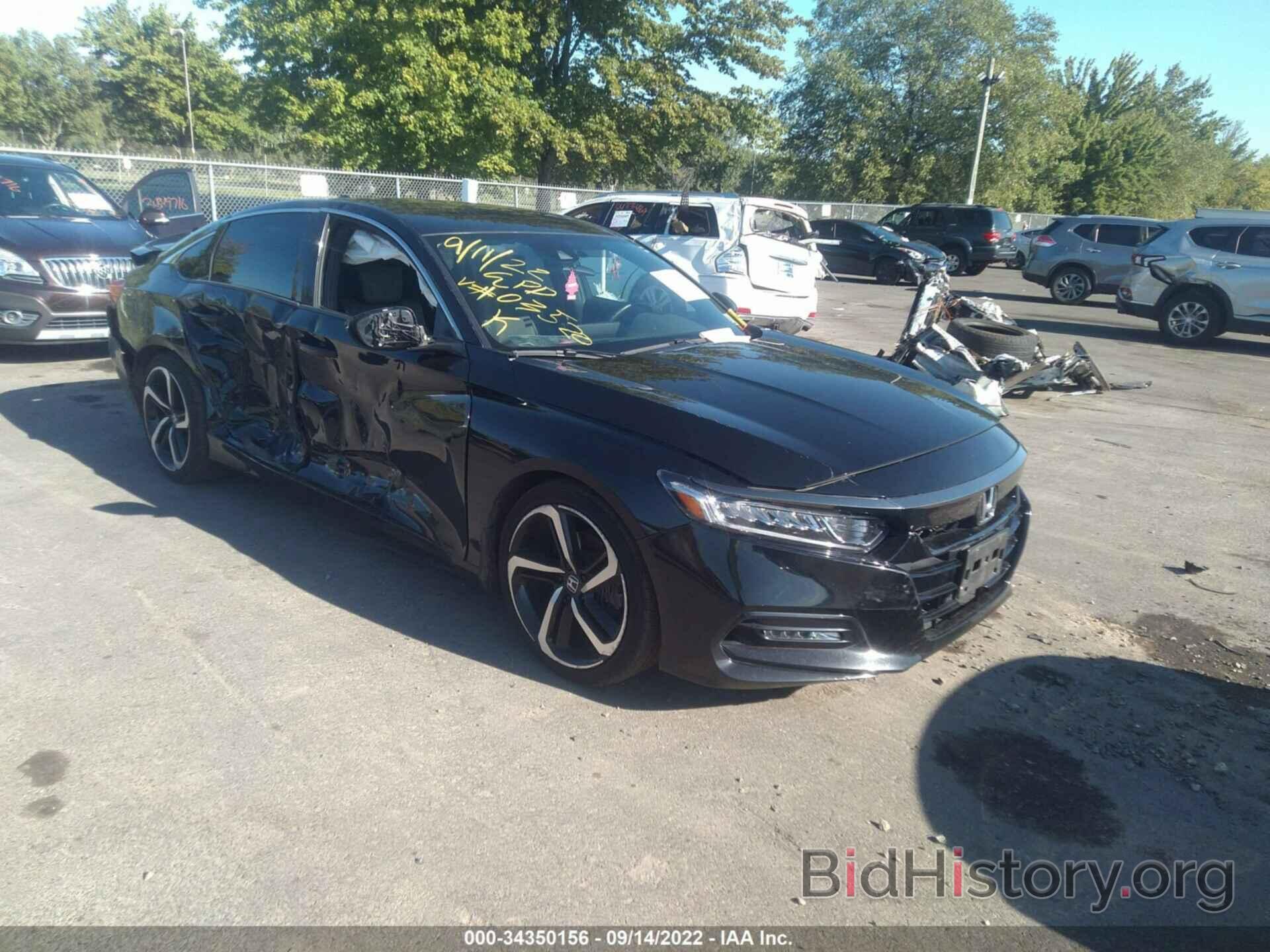 Photo 1HGCV1F37KA103520 - HONDA ACCORD SEDAN 2019