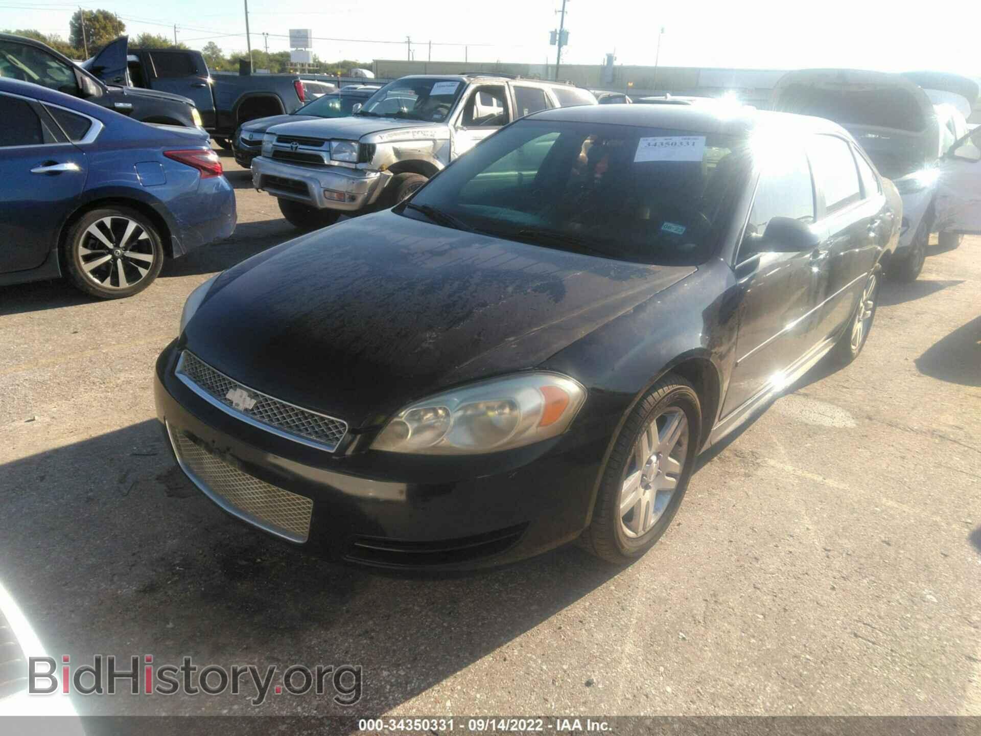 2013 CHEVROLET IMPALA - VIN: 2G1WG5E33D1108041 - Фото 2