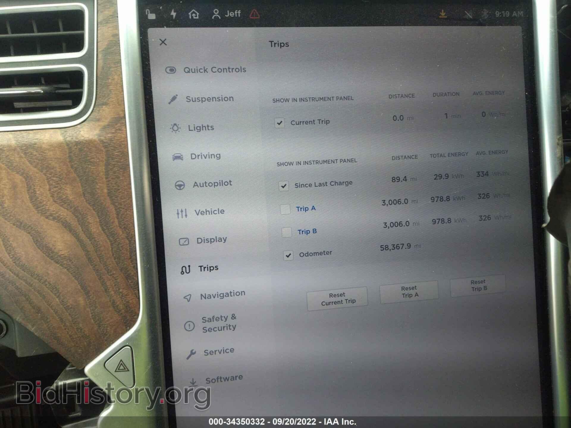 2017 TESLA MODEL S - VIN: 5YJSA1E27HF200893 - Photo 7