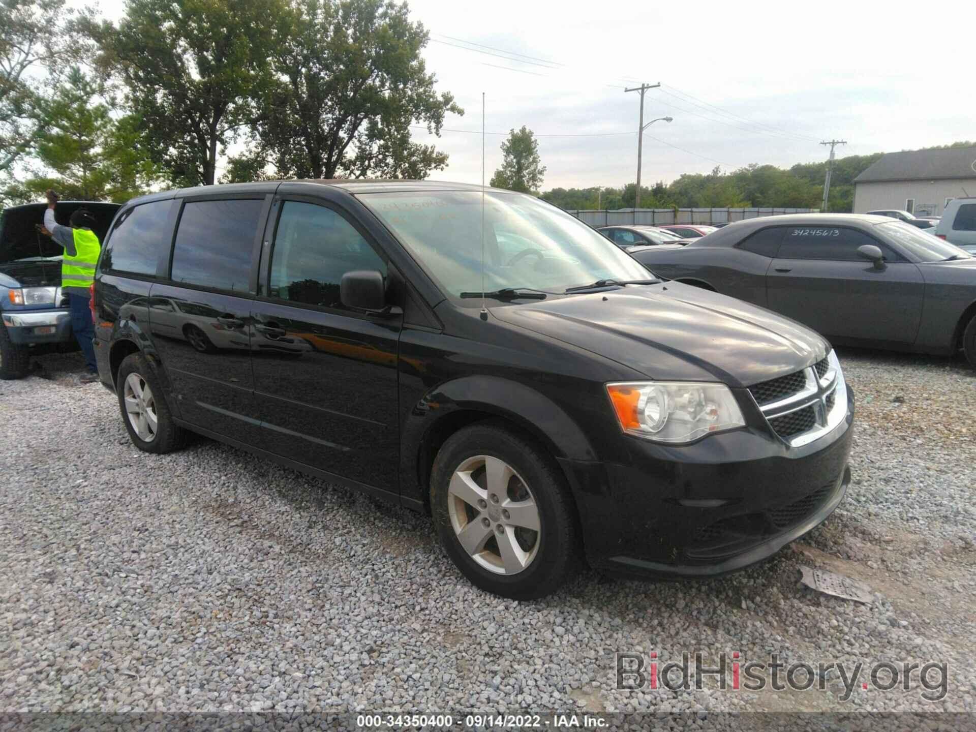 Photo 2C4RDGBG2DR740028 - DODGE GRAND CARAVAN 2013