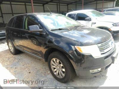 2008 Ford EDGE Limited, blue — VIN 2FMDK49C08BA80616, IAAI