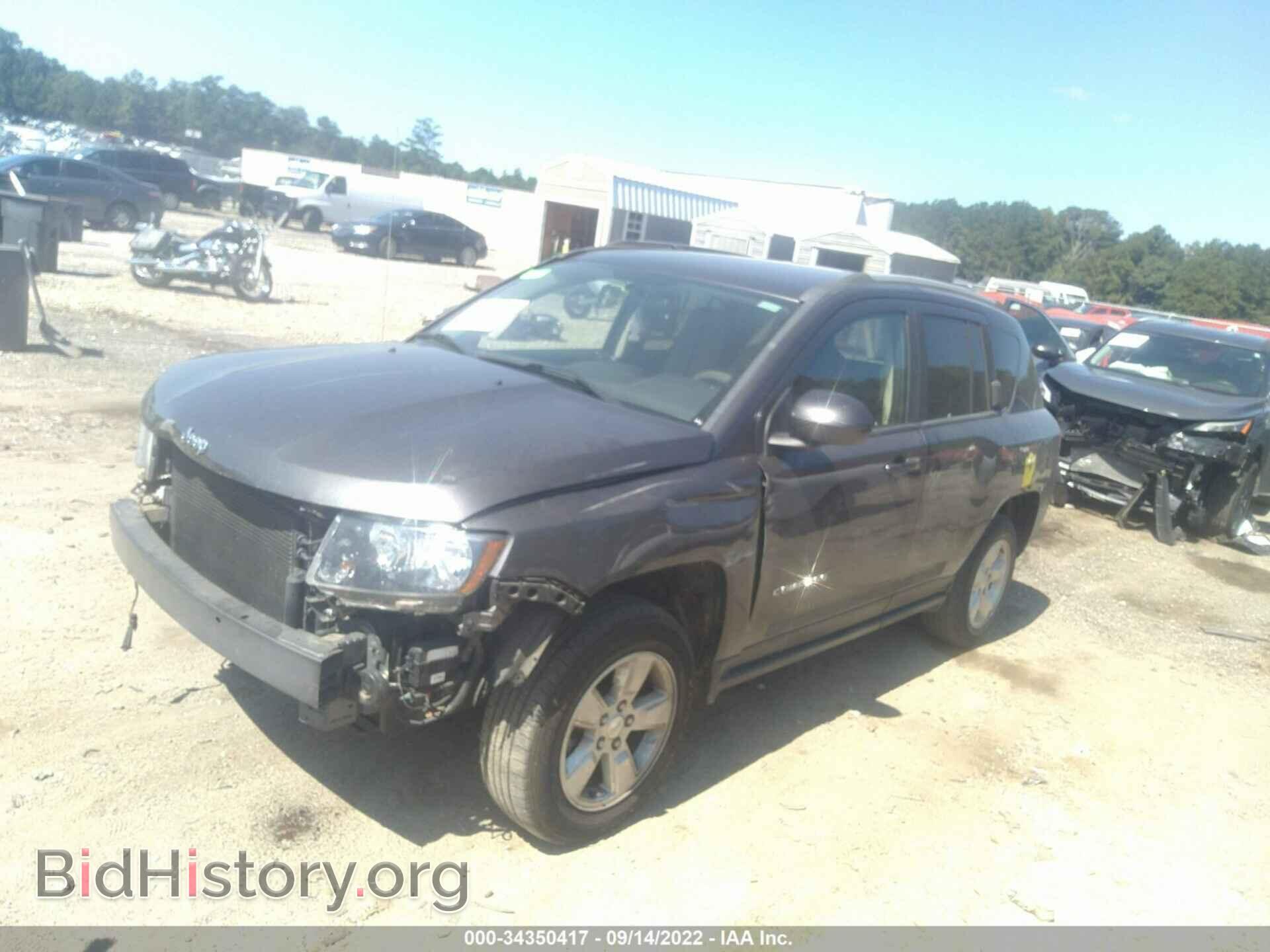 2015 JEEP COMPASS - VIN: 1C4NJCEA8FD437316 - Фото 2