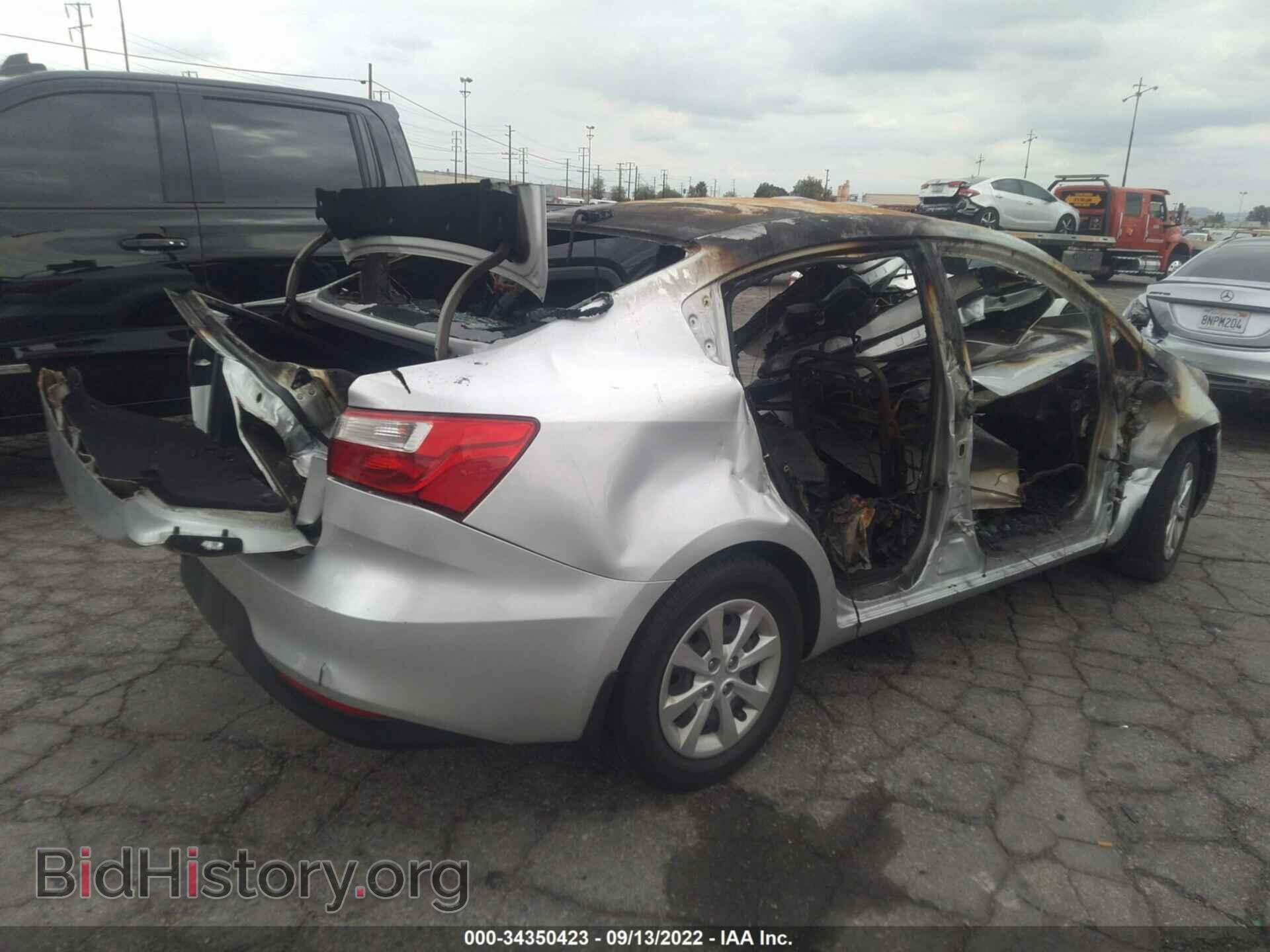 2017 KIA RIO - VIN: KNADM4A36H6057282 - Фото 4