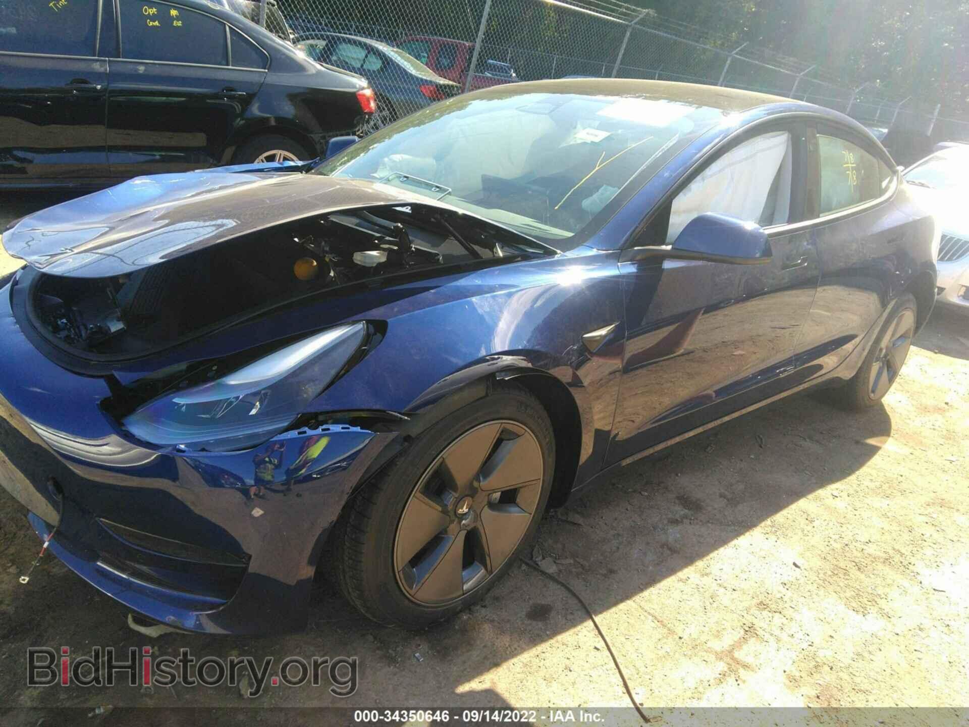 2022 TESLA MODEL 3 - VIN: 5YJ3E1EB1NF329068 - Photo 2