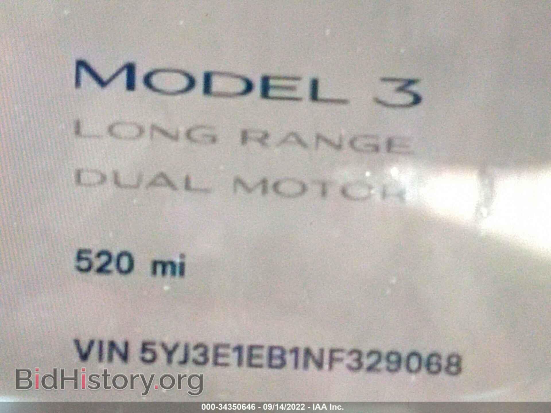 2022 TESLA MODEL 3 - VIN: 5YJ3E1EB1NF329068 - Photo 7