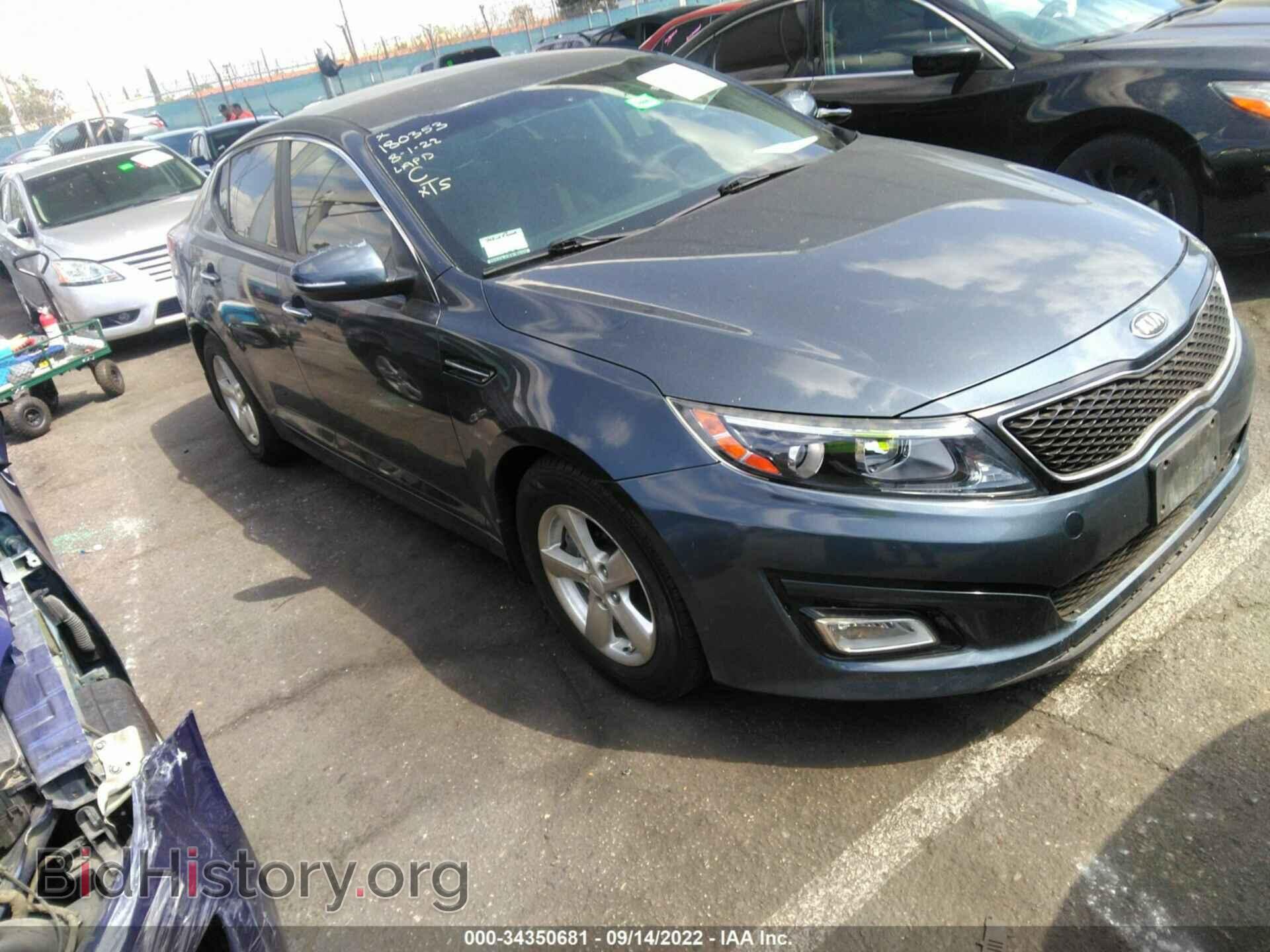 Фотография KNAGM4A76F5532268 - KIA OPTIMA 2015