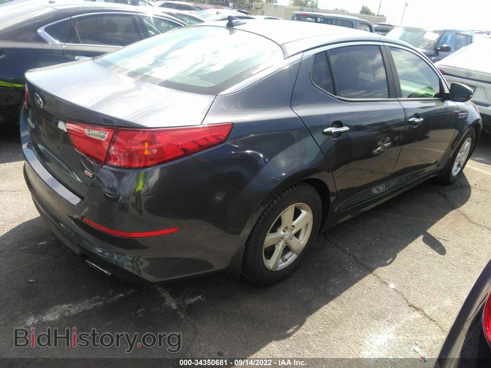 2015 KIA OPTIMA - VIN: KNAGM4A76F5532268 - Фото 4