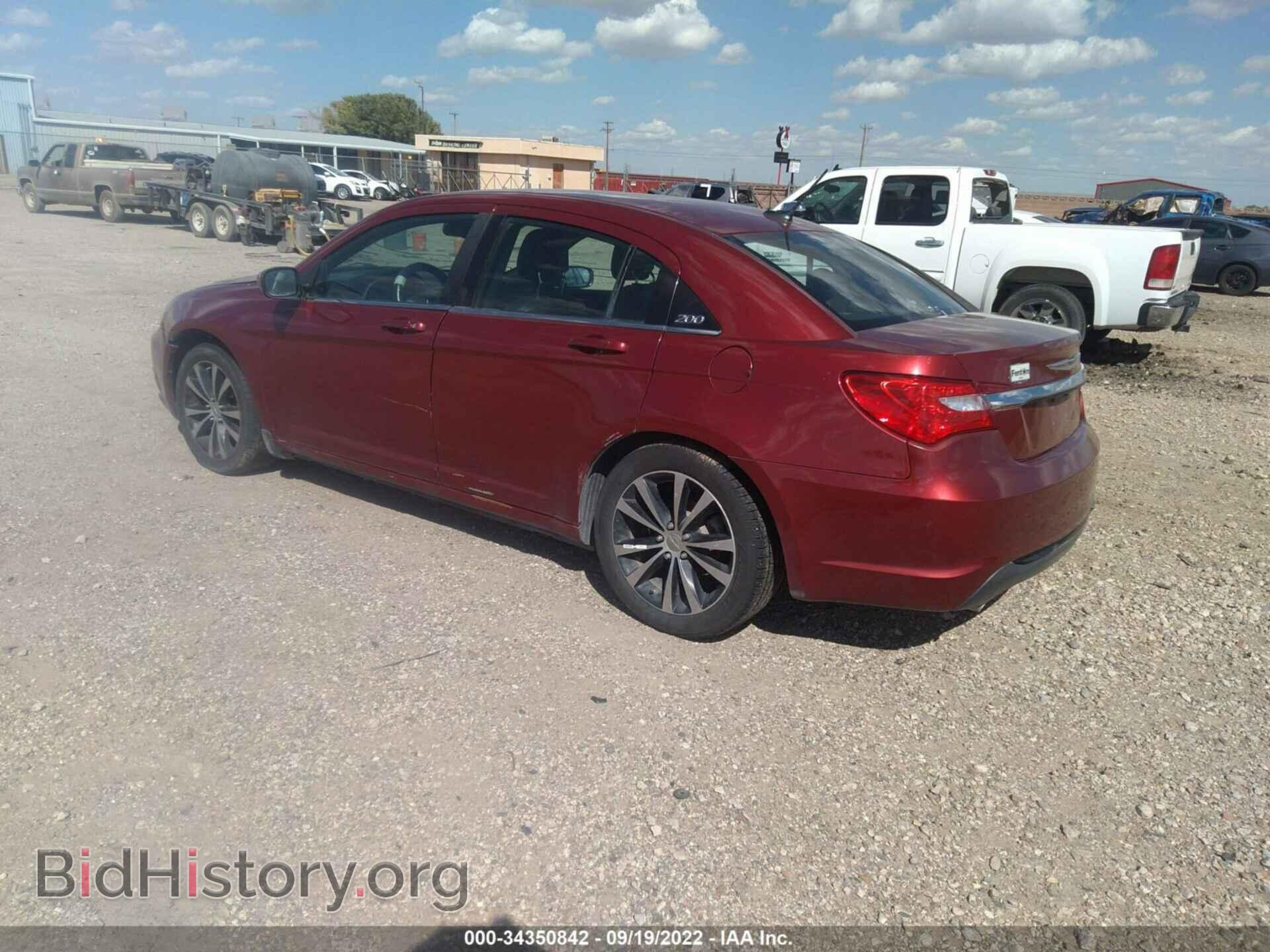 2013 CHRYSLER 200 - VIN: 1C3CCBCG7DN617255 - Фото 3
