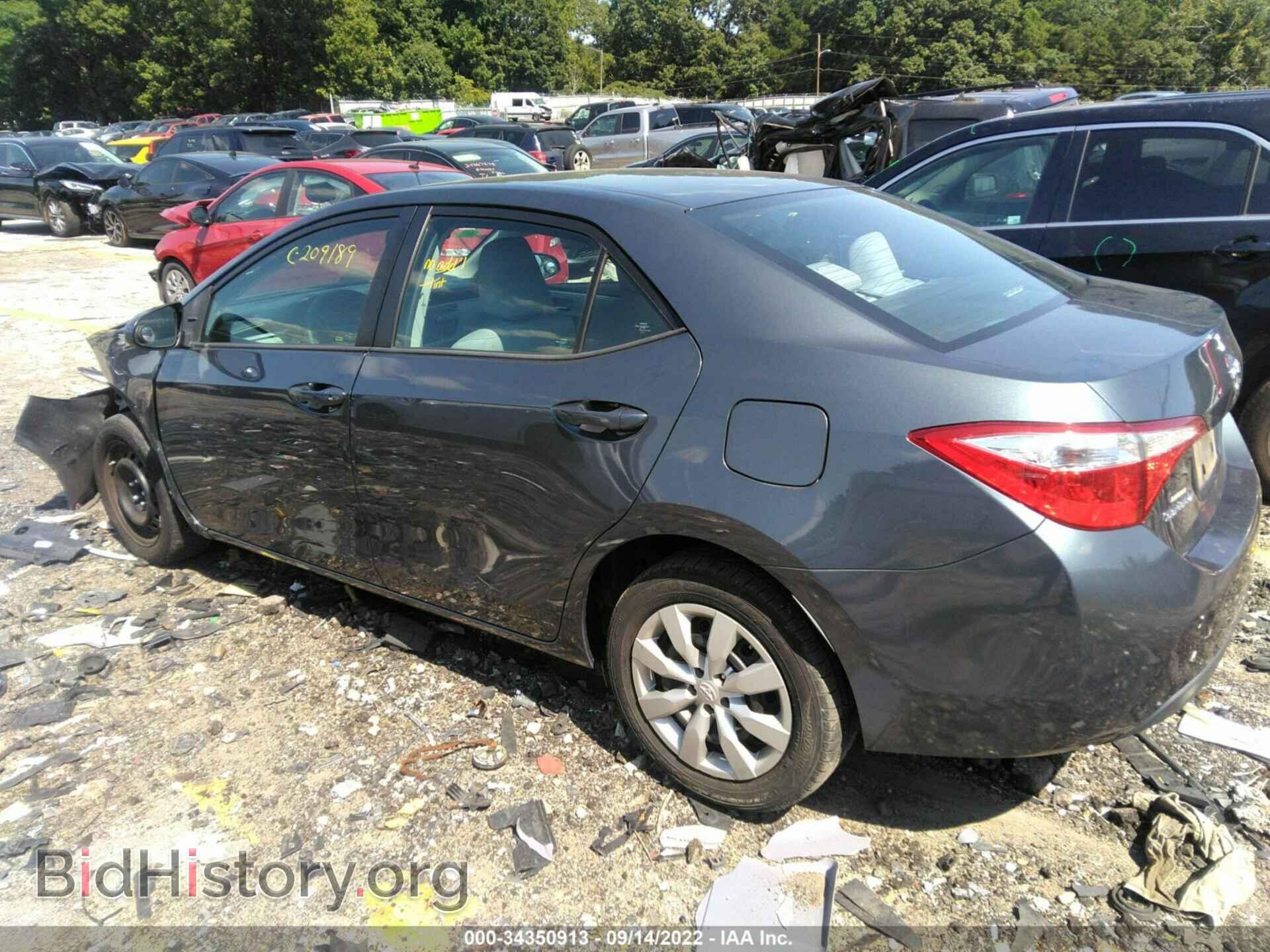 2015 TOYOTA COROLLA - VIN: 2T1BURHE8FC238677 - Фото 3