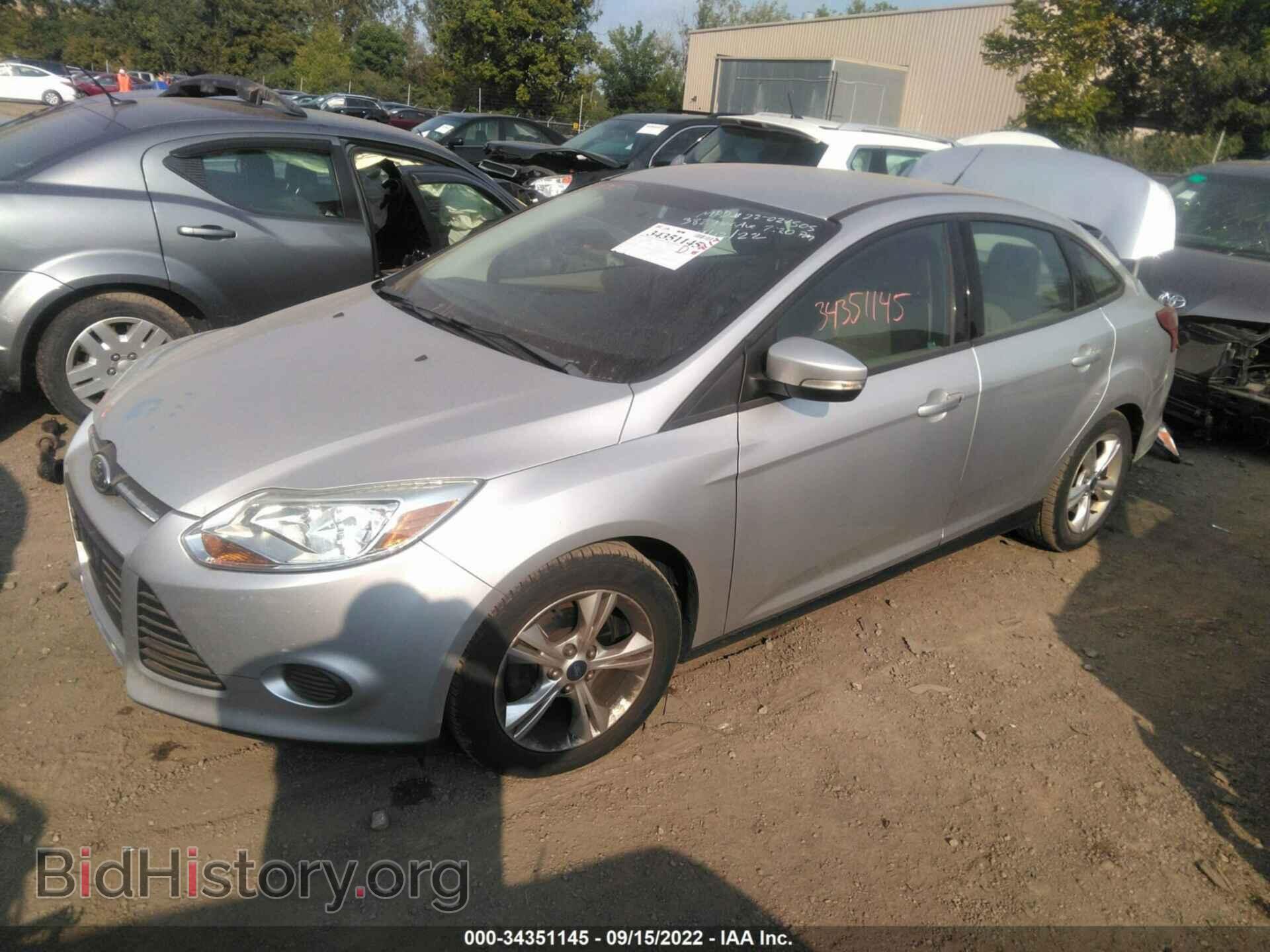 2014 FORD FOCUS - VIN: 1FADP3F29EL205805 - Фото 2