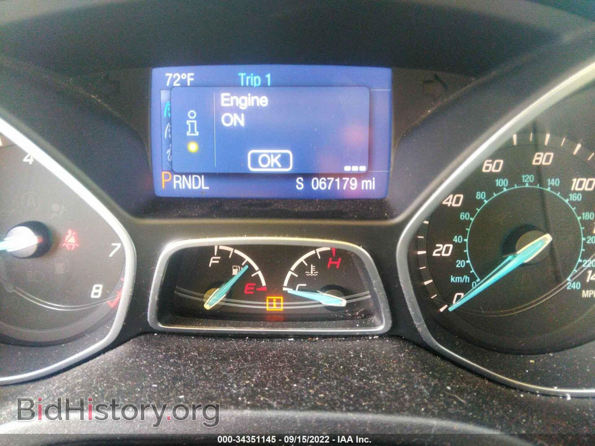 2014 FORD FOCUS - VIN: 1FADP3F29EL205805 - Фото 7