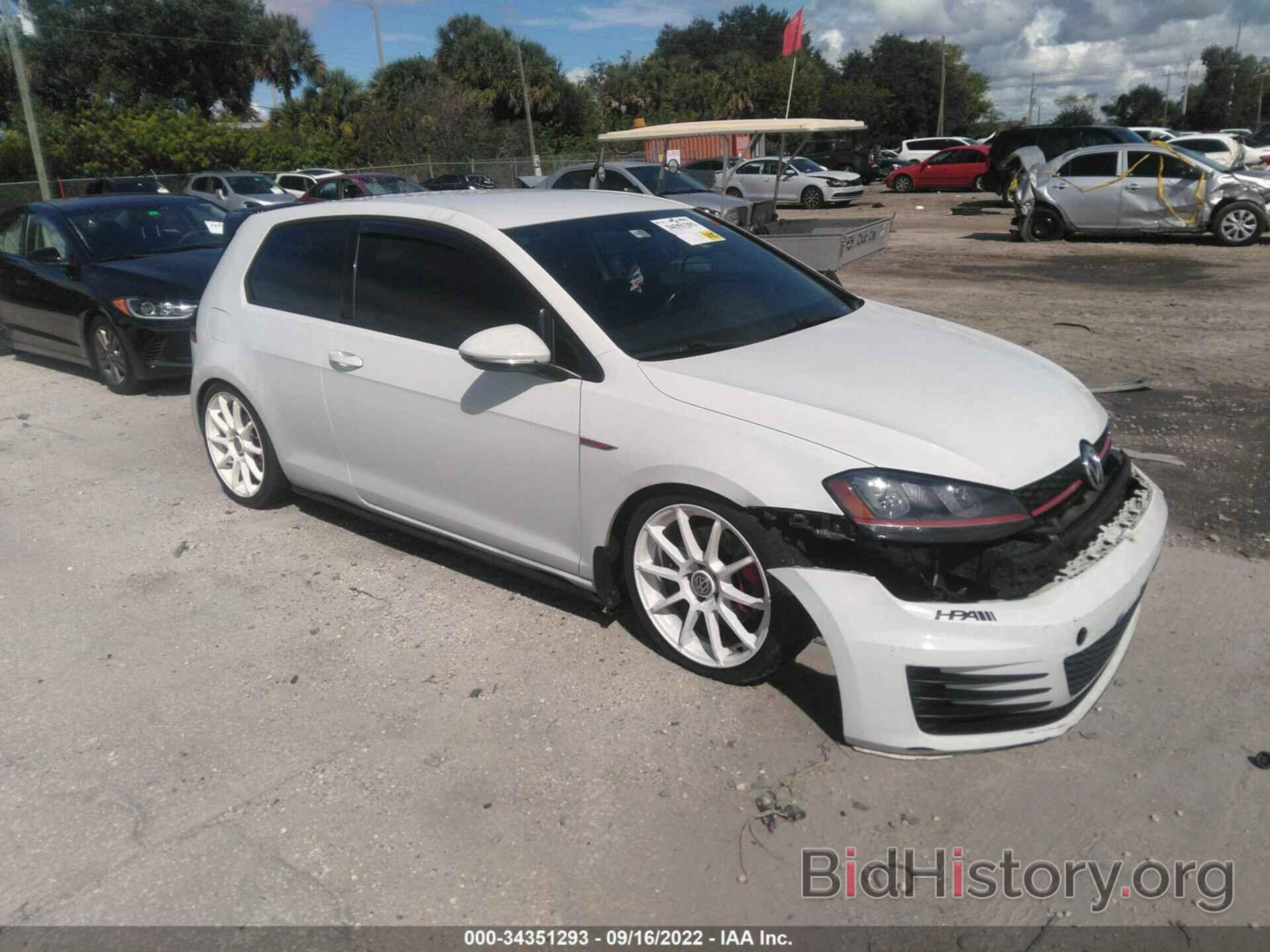 Photo 3VWYT7AU4FM064744 - VOLKSWAGEN GOLF GTI 2015