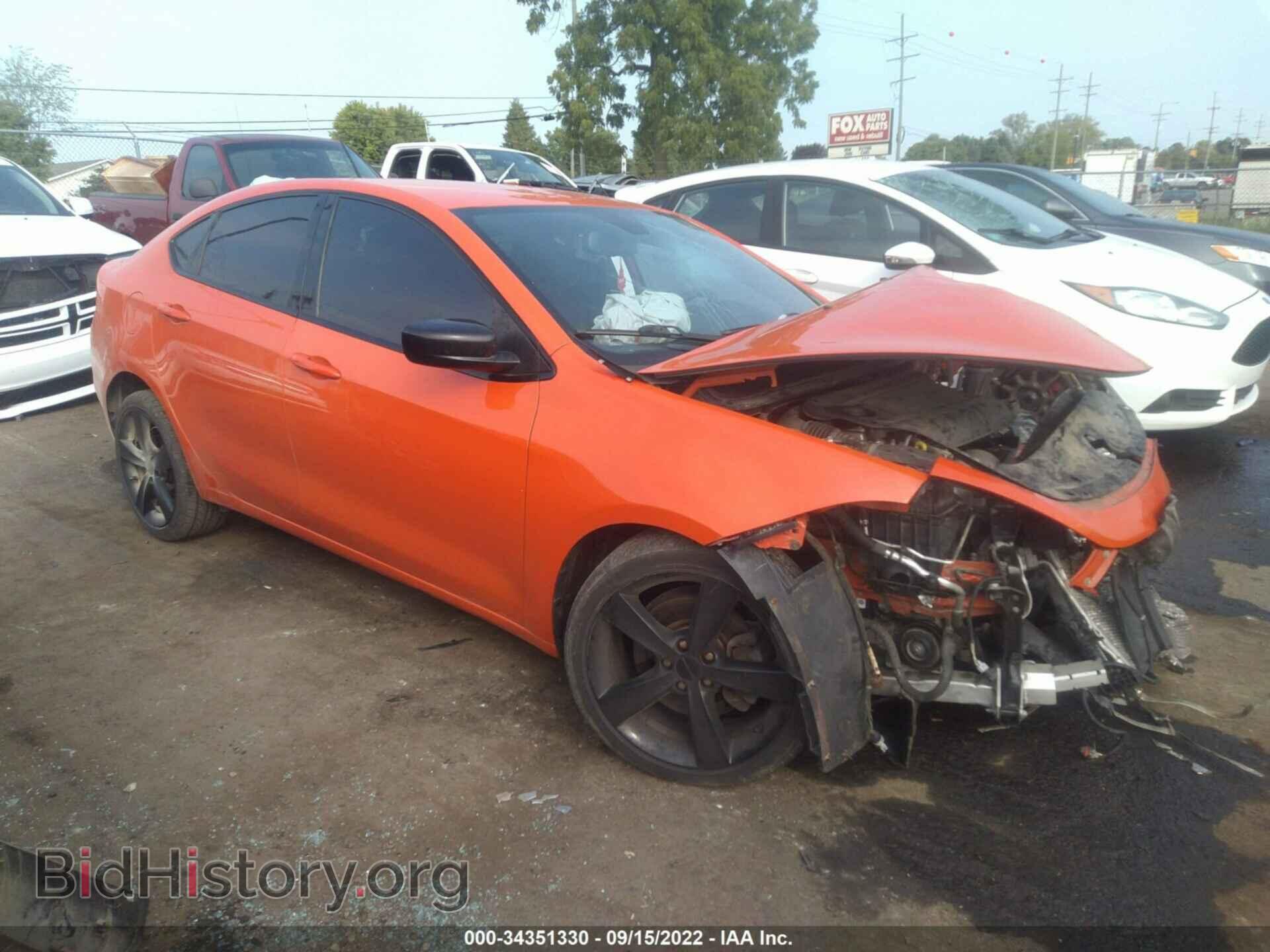 Фотография 1C3CDFBB7FD228070 - DODGE DART 2015