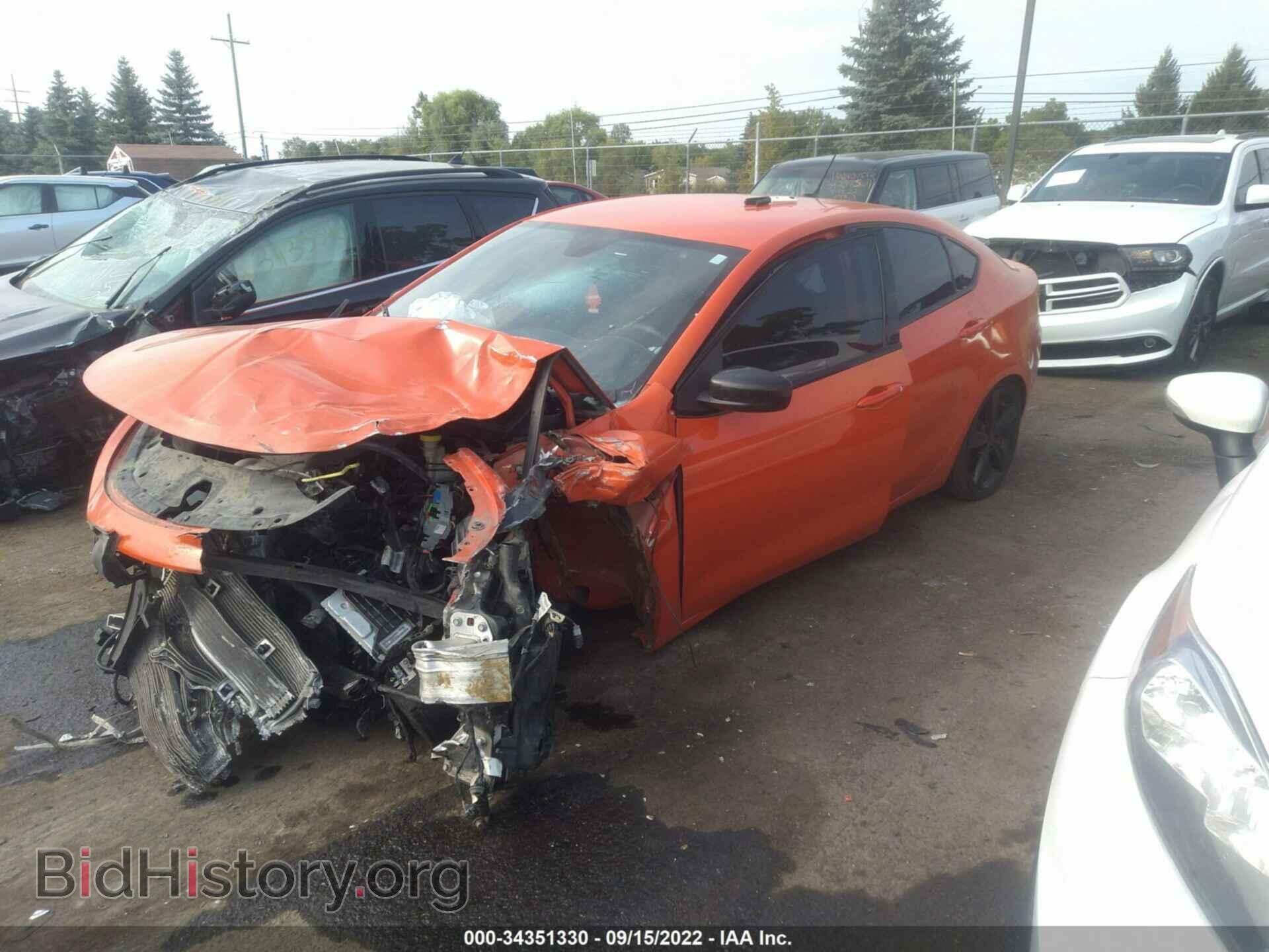 2015 DODGE DART - VIN: 1C3CDFBB7FD228070 - Фото 2