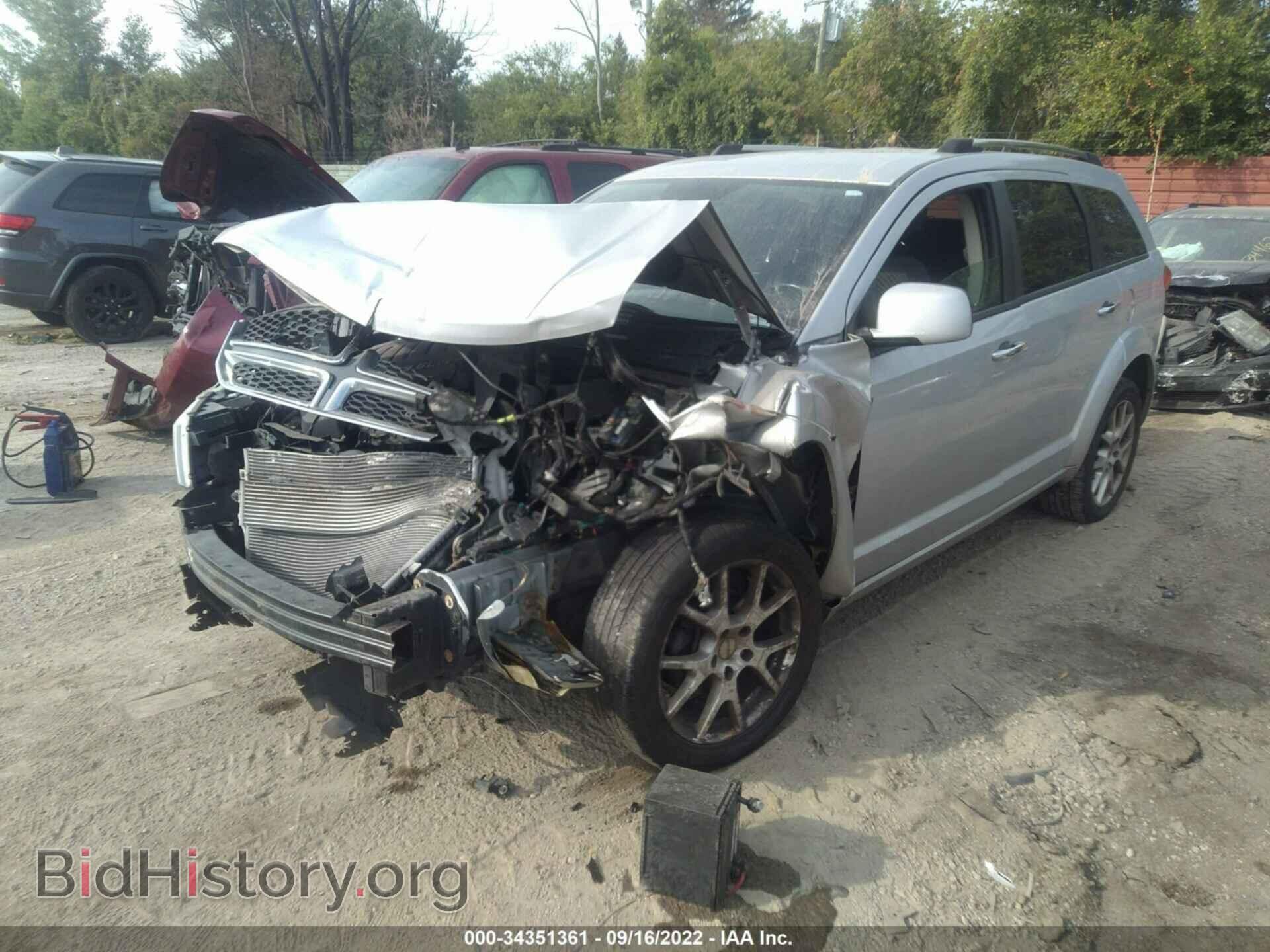 2011 DODGE JOURNEY - VIN: 3D4PH3FGXBT507638 - Фото 2