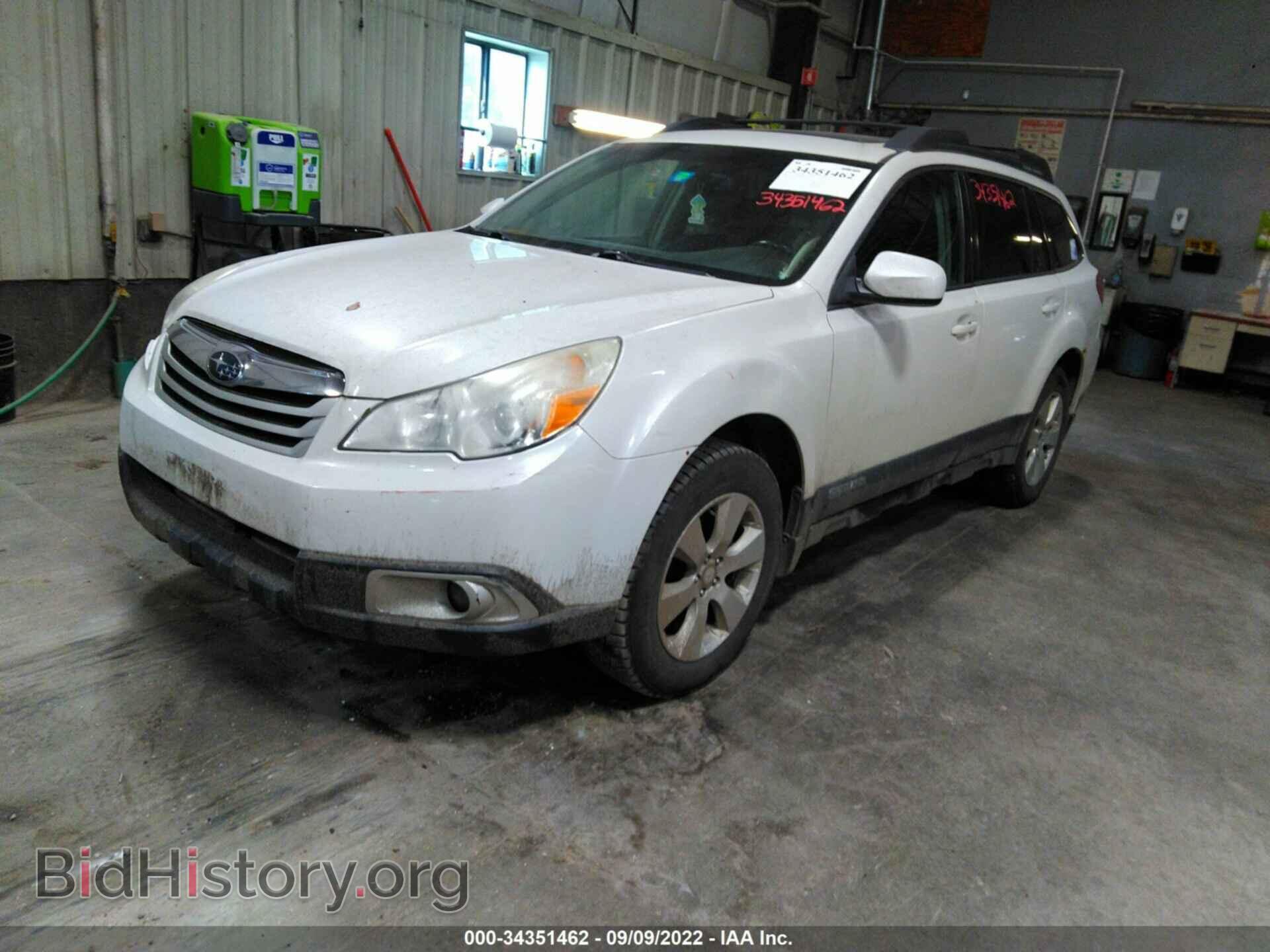 2011 SUBARU OUTBACK - VIN: 4S4BRBGC4B3434249 - Фото 2