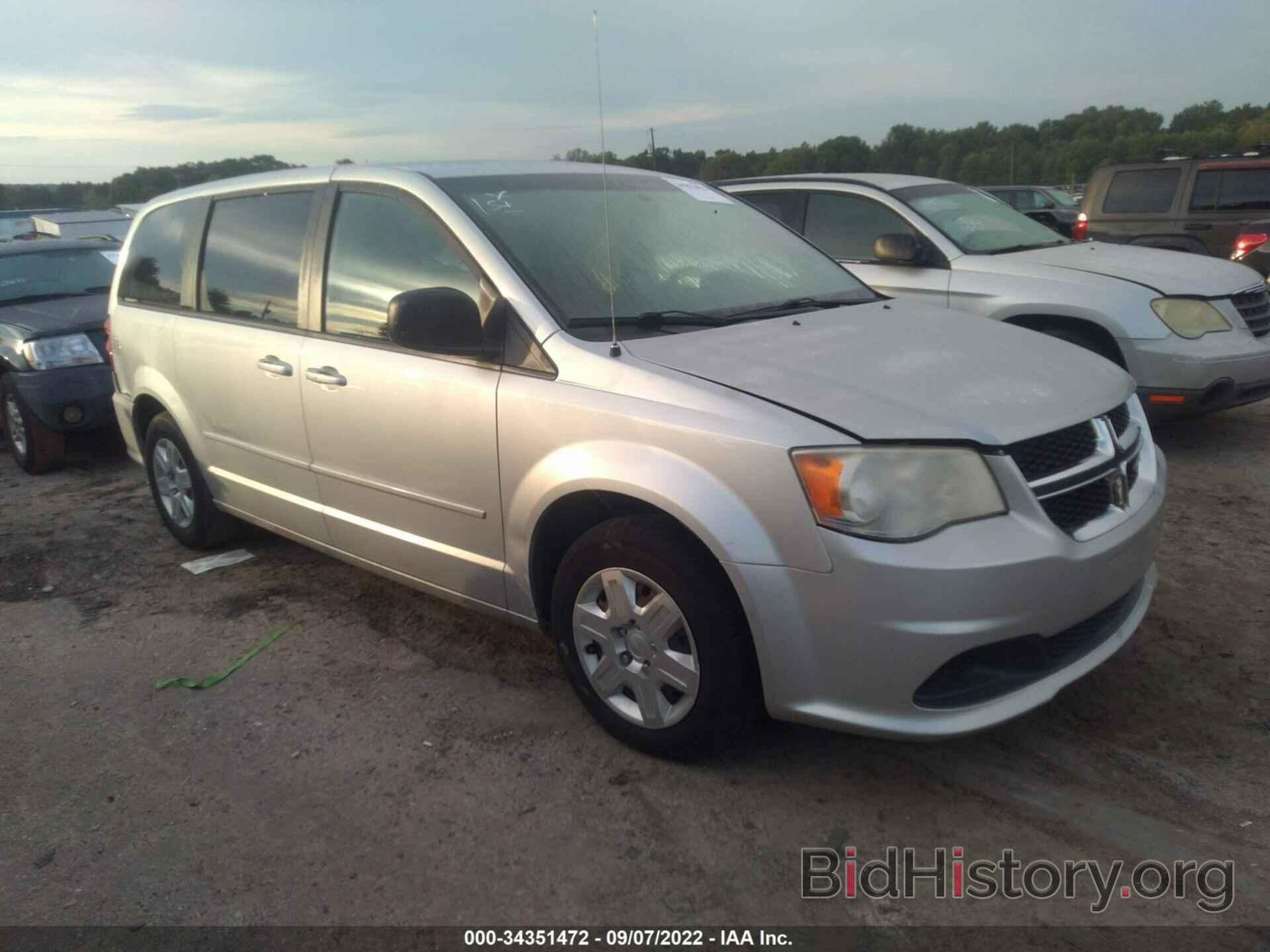 Photo 2C4RDGBG7CR372427 - DODGE GRAND CARAVAN 2012