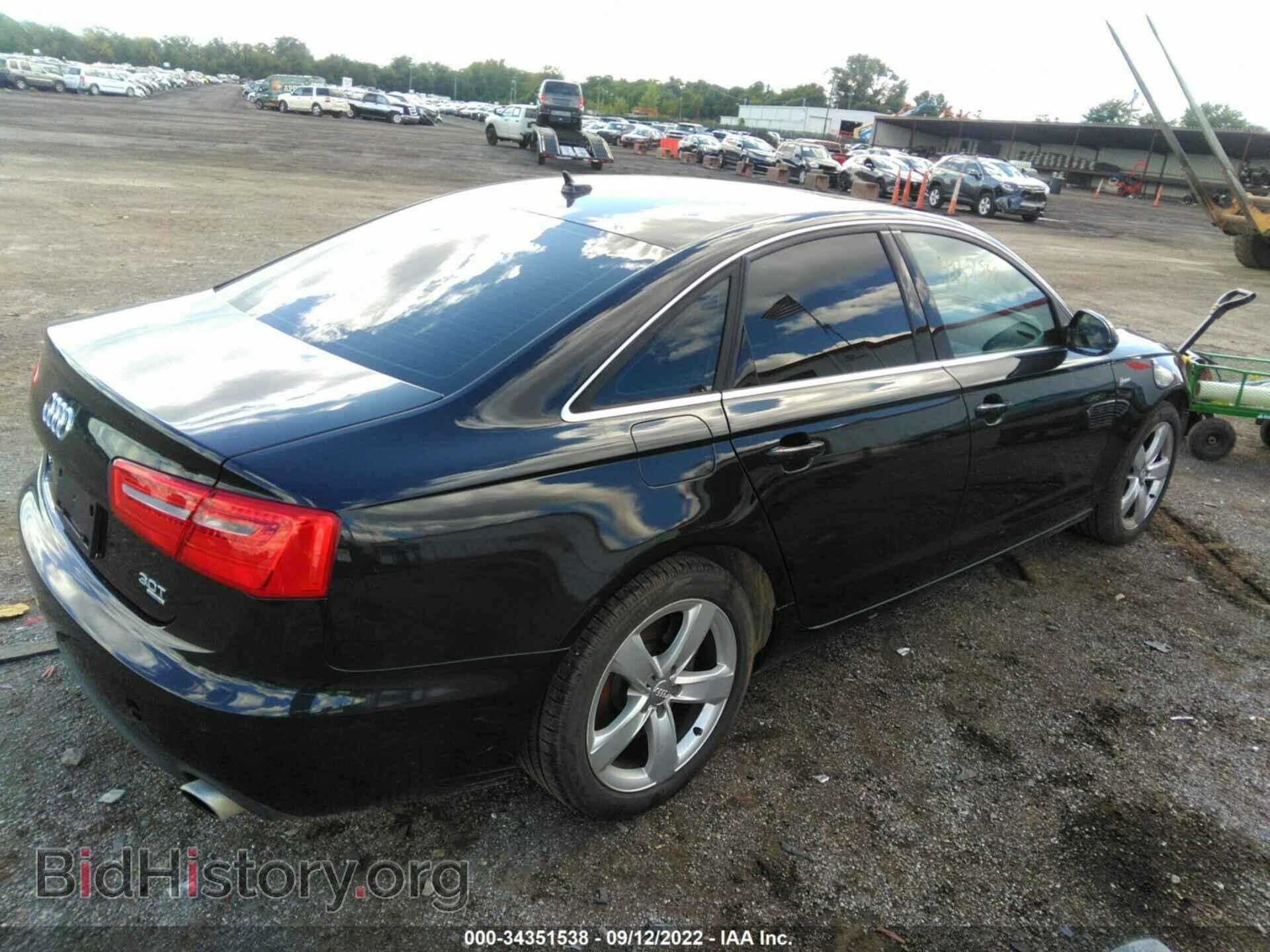 2012 AUDI A6 - VIN: WAUBGAFC2CN005877 - Фото 4