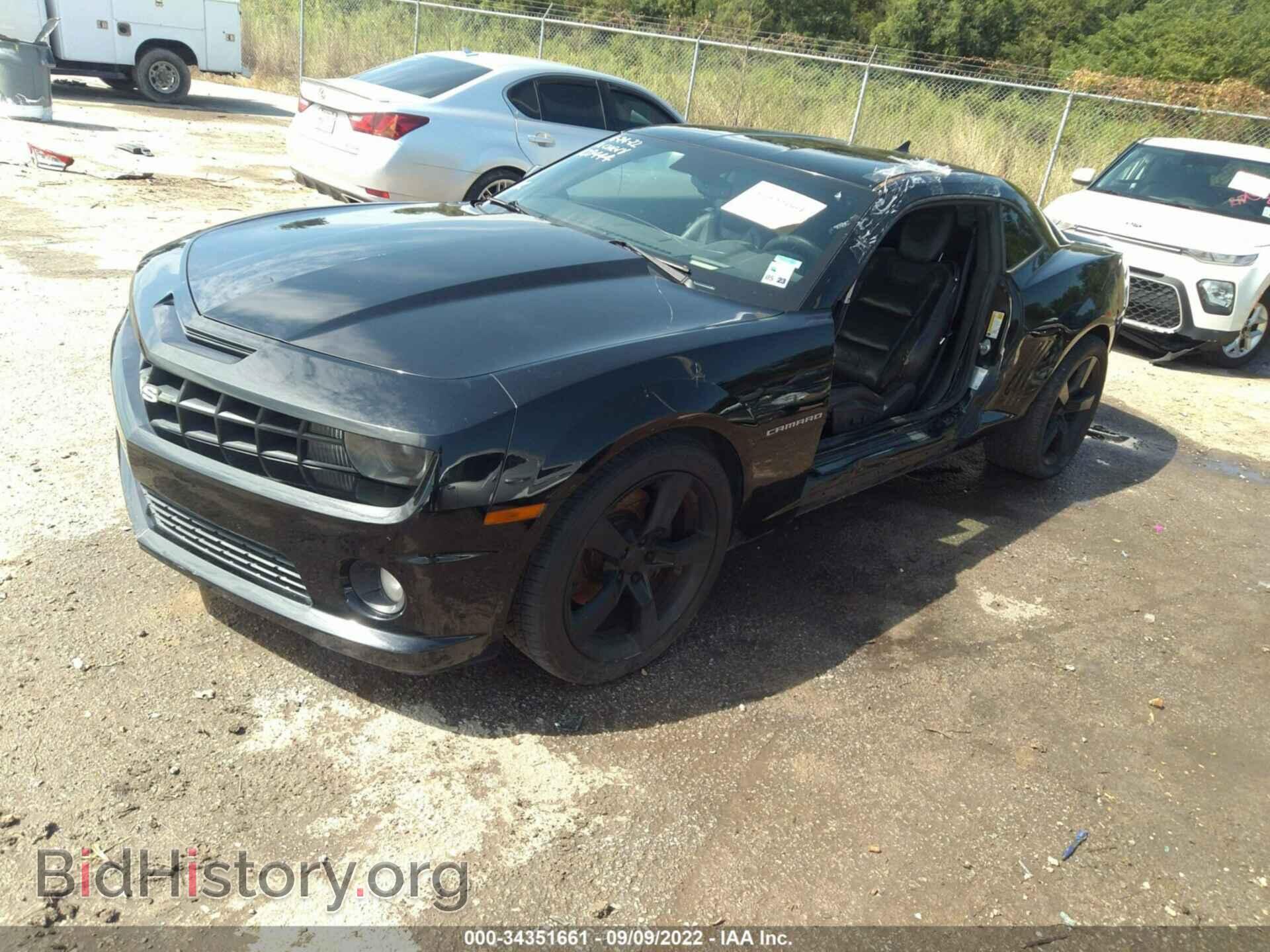 2011 CHEVROLET CAMARO - VIN: 2G1FT1EW1B9109444 - Фото 2