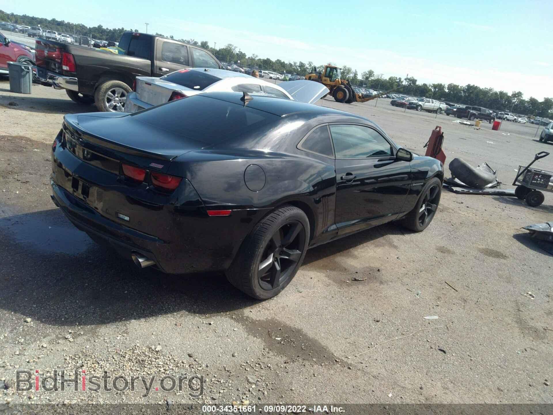 2011 CHEVROLET CAMARO - VIN: 2G1FT1EW1B9109444 - Фото 4