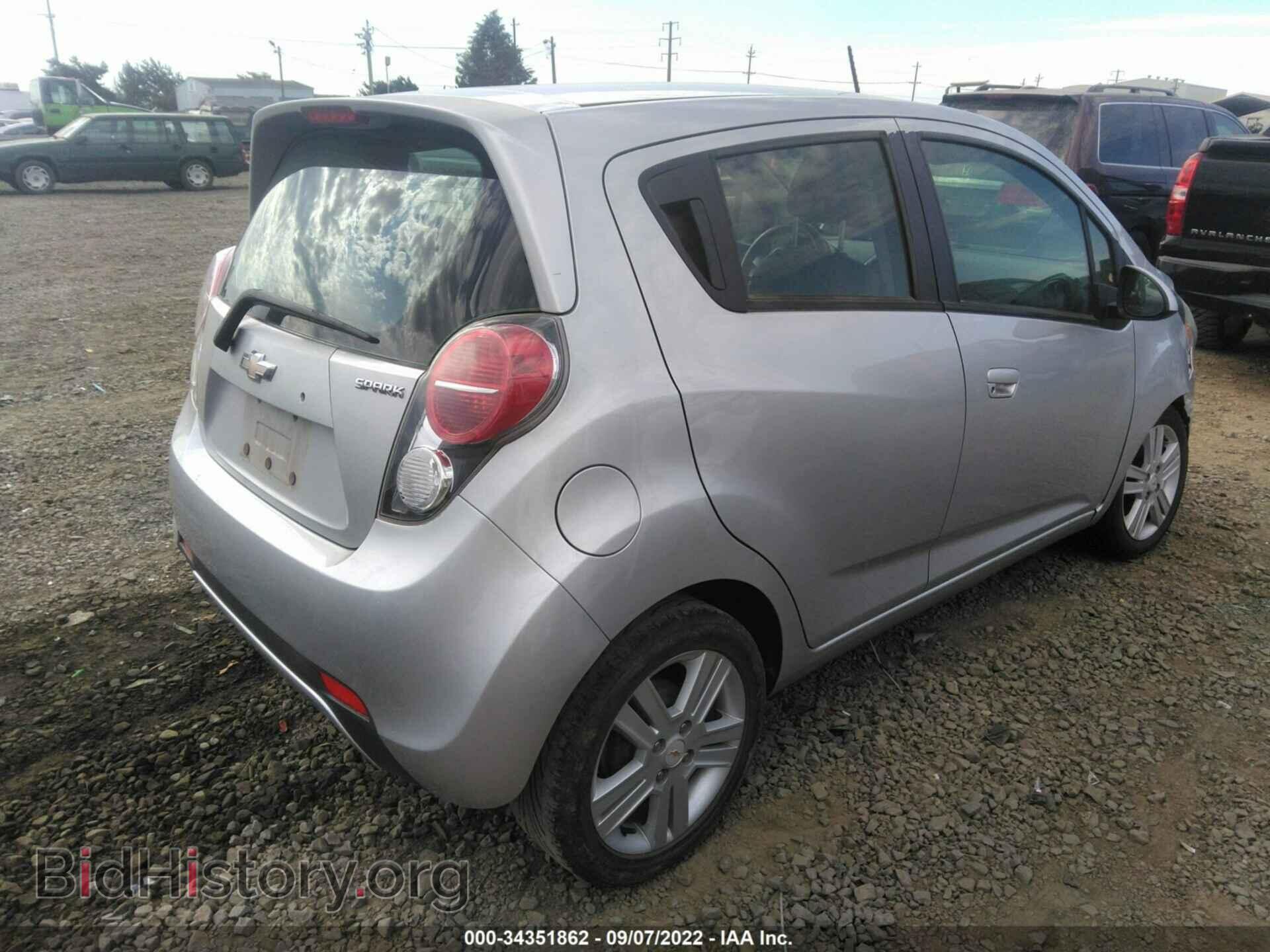 2014 CHEVROLET SPARK - VIN: KL8CA6S92EC499133 - Фото 4