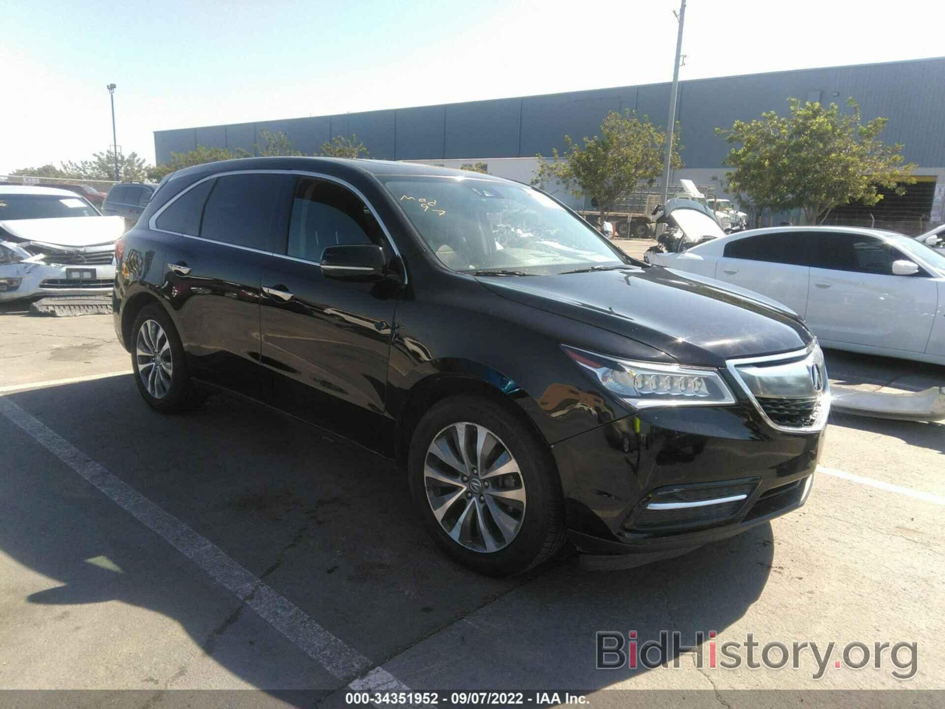 Photo 5FRYD4H43GB052335 - ACURA MDX 2016