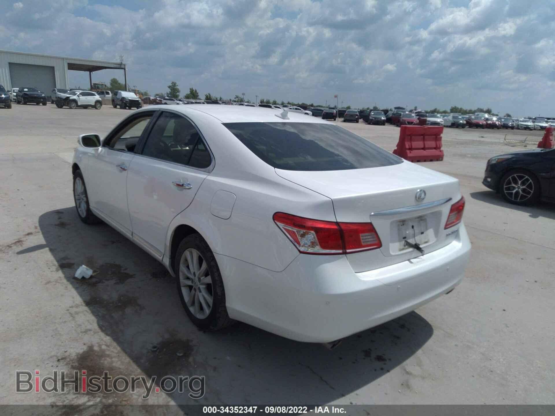 2012 LEXUS ES 350 - VIN: JTHBK1EG2C2504426 - Фото 3