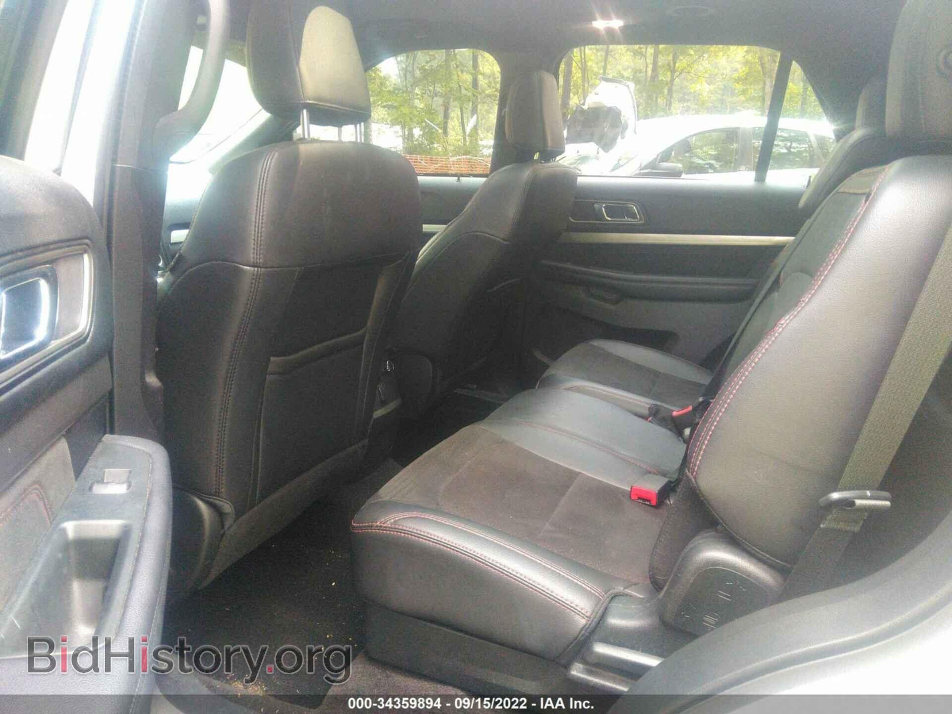 2018 FORD EXPLORER - VIN: 1FM5K8D88JGB02343 - Фото 8