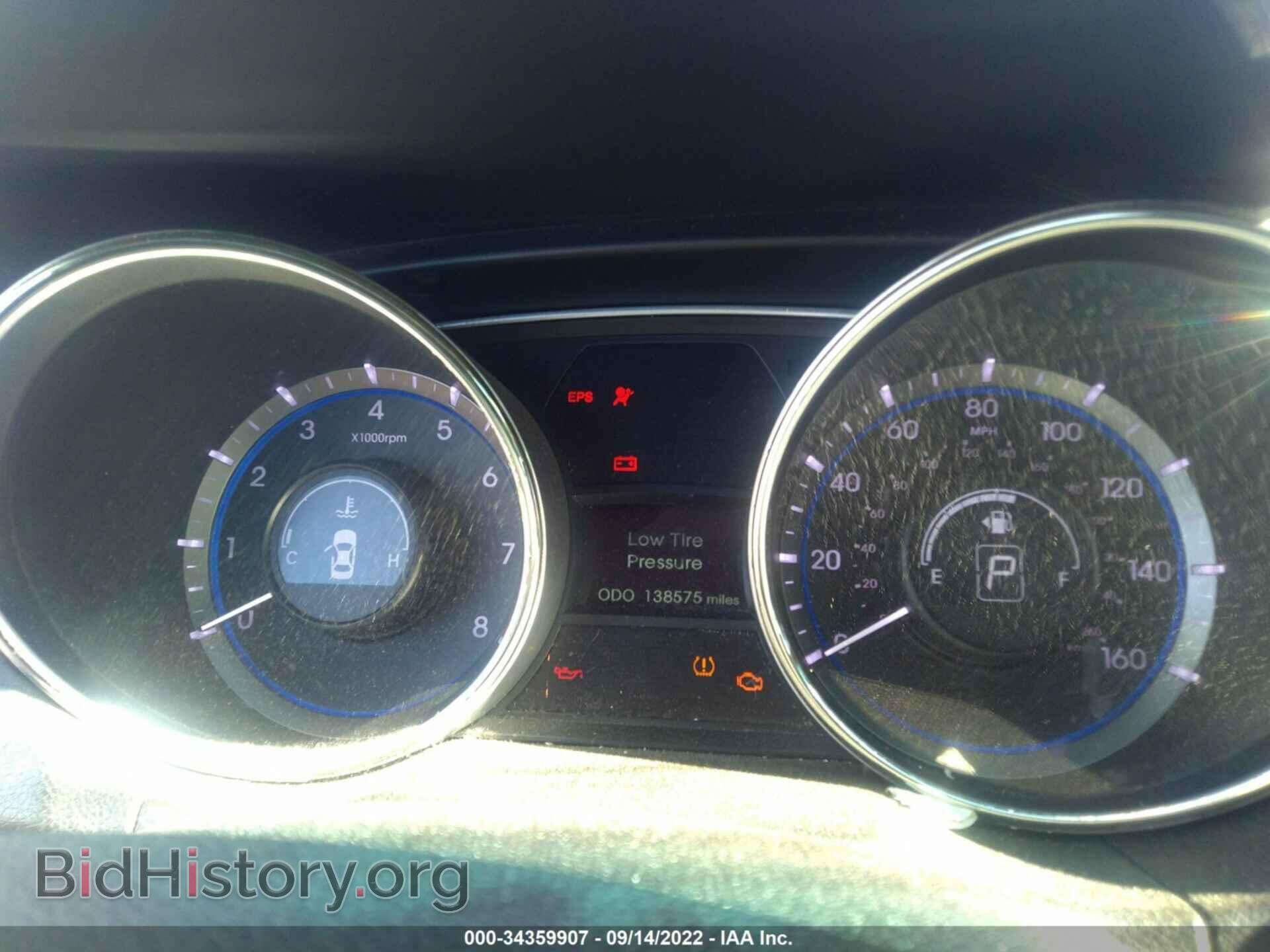 2012 HYUNDAI SONATA - VIN: 5NPEB4AC0CH379878 - Фото 7