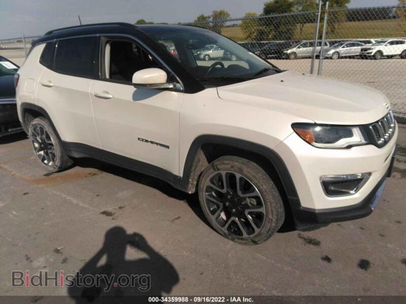 2017 Jeep COMPASS Limited (VIN 3C4NJDCB8HT658042) — фото 1 из 12, IAAI, повреждение: град