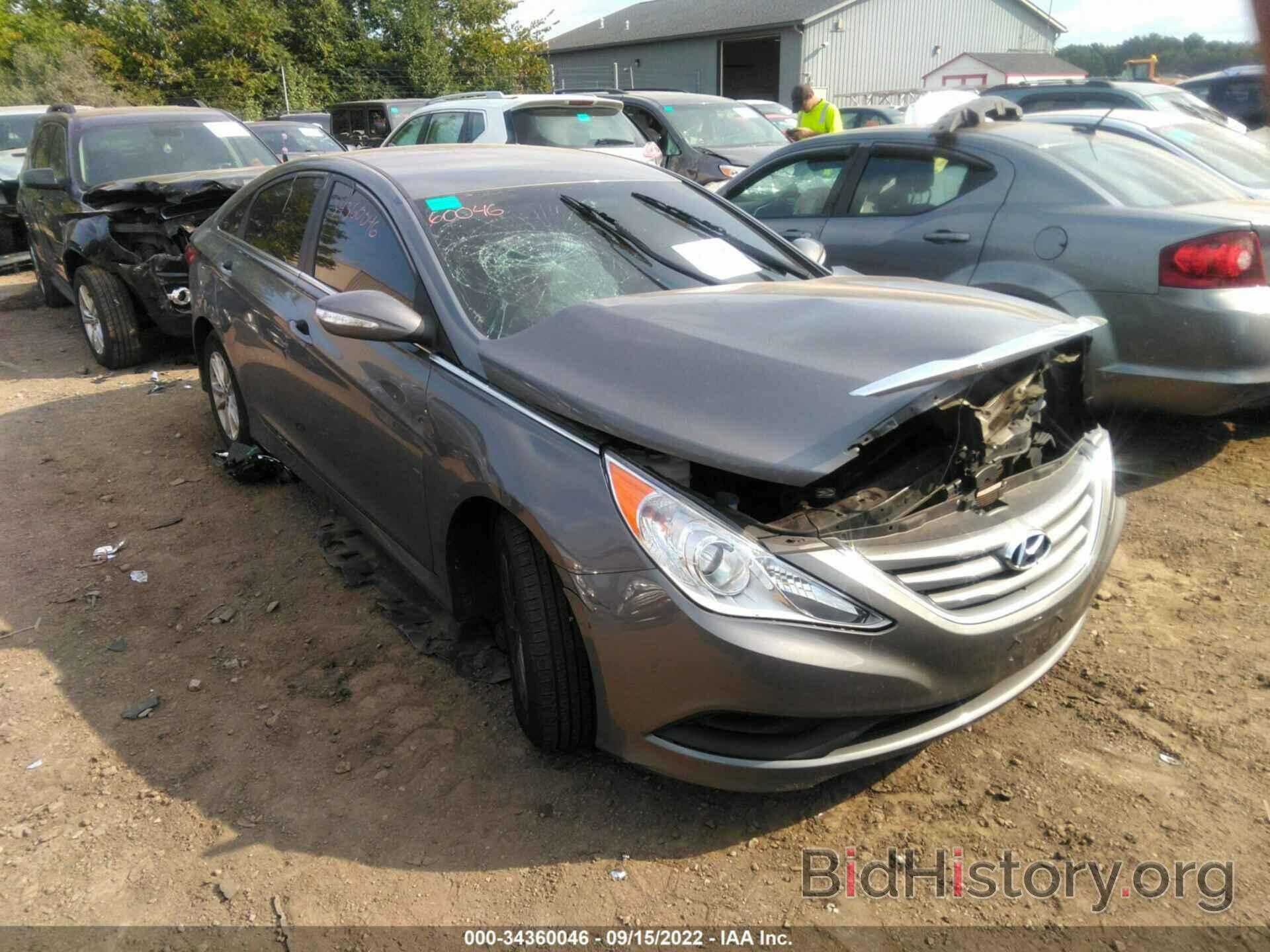 Photo 5NPEB4ACXEH934211 - HYUNDAI SONATA 2014