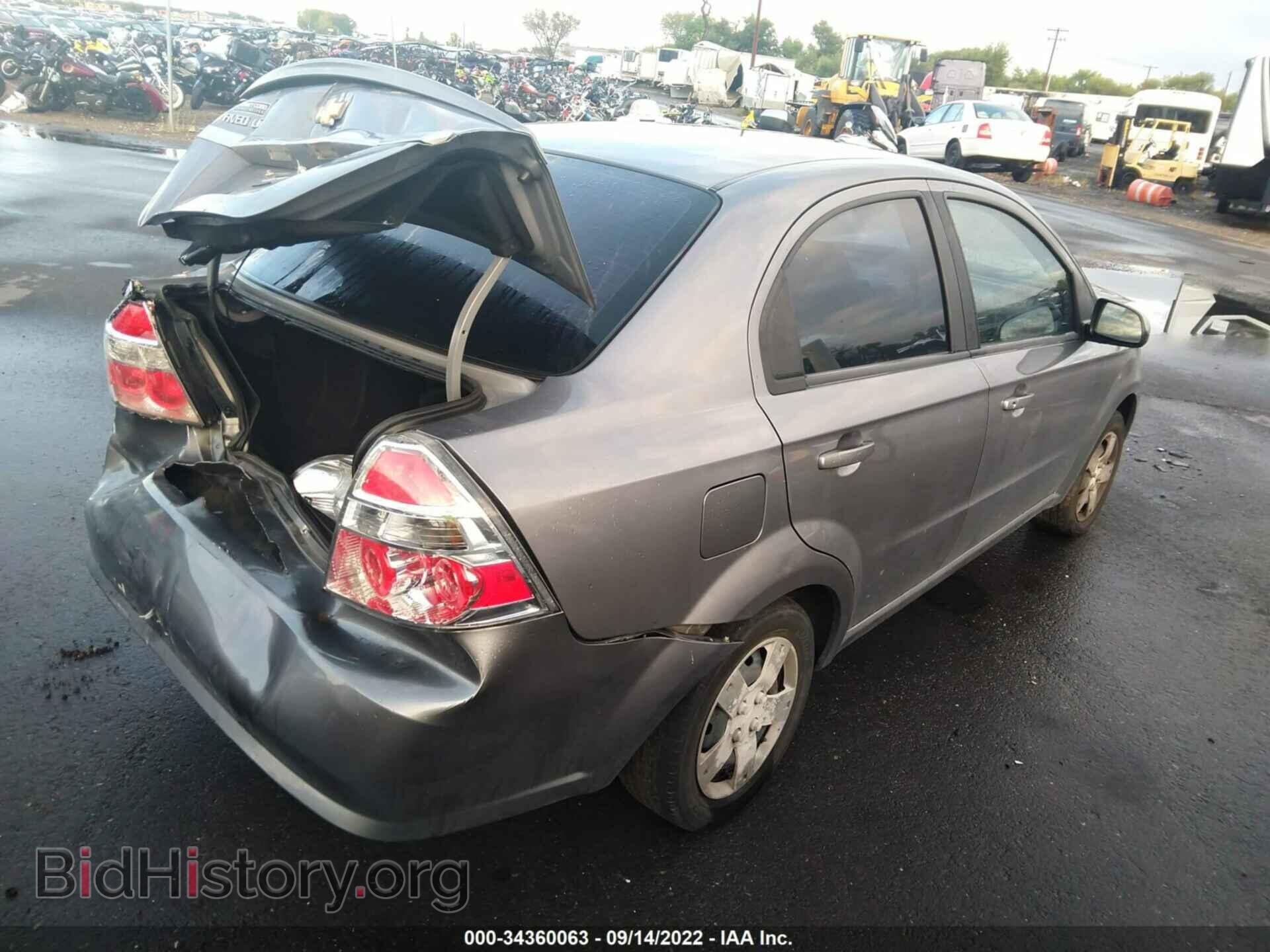 2010 CHEVROLET AVEO - VIN: KL1TD5DE2AB087708 - Фото 4