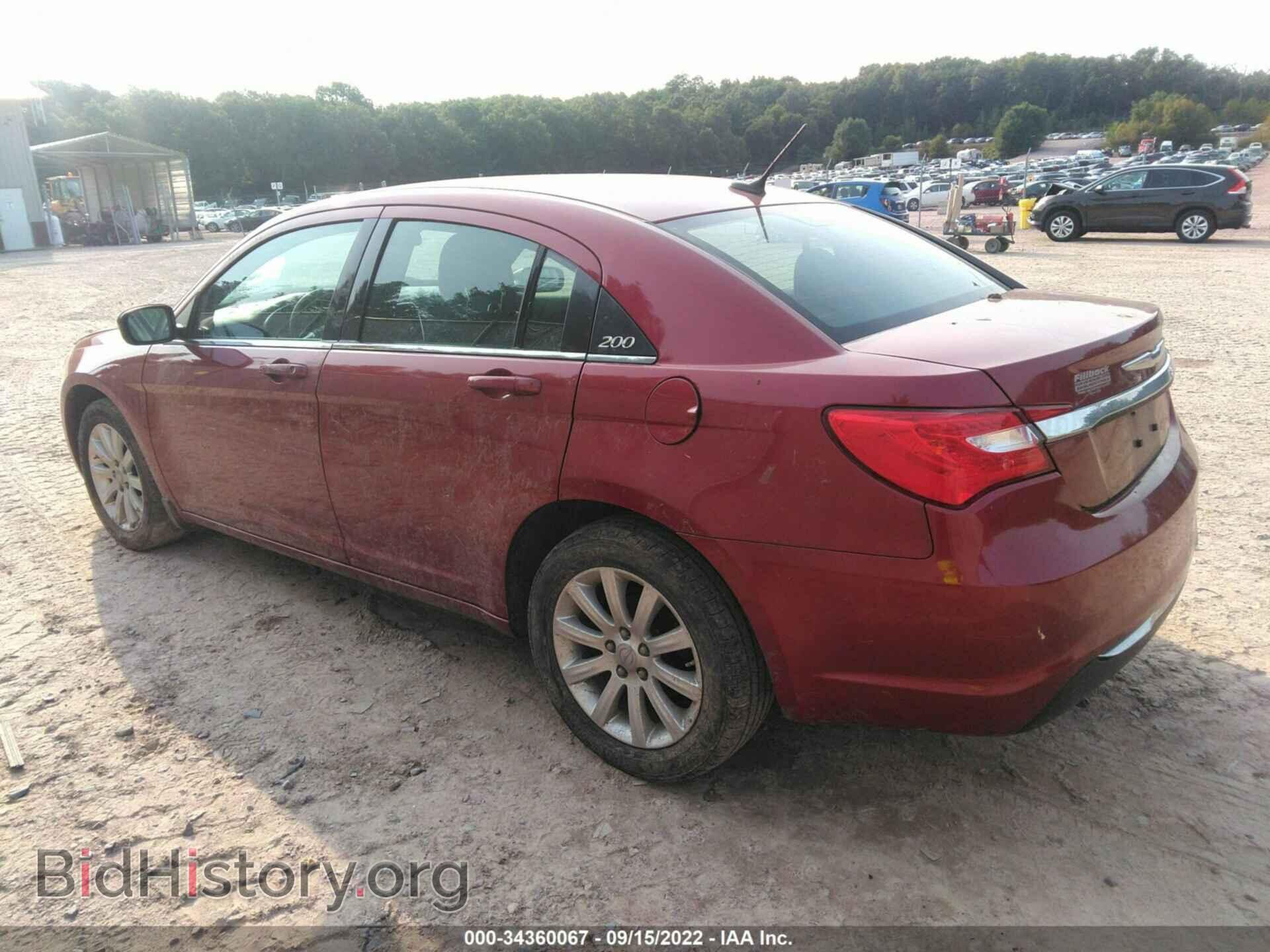 2012 CHRYSLER 200 - VIN: 1C3CCBBB4CN150543 - Фото 3