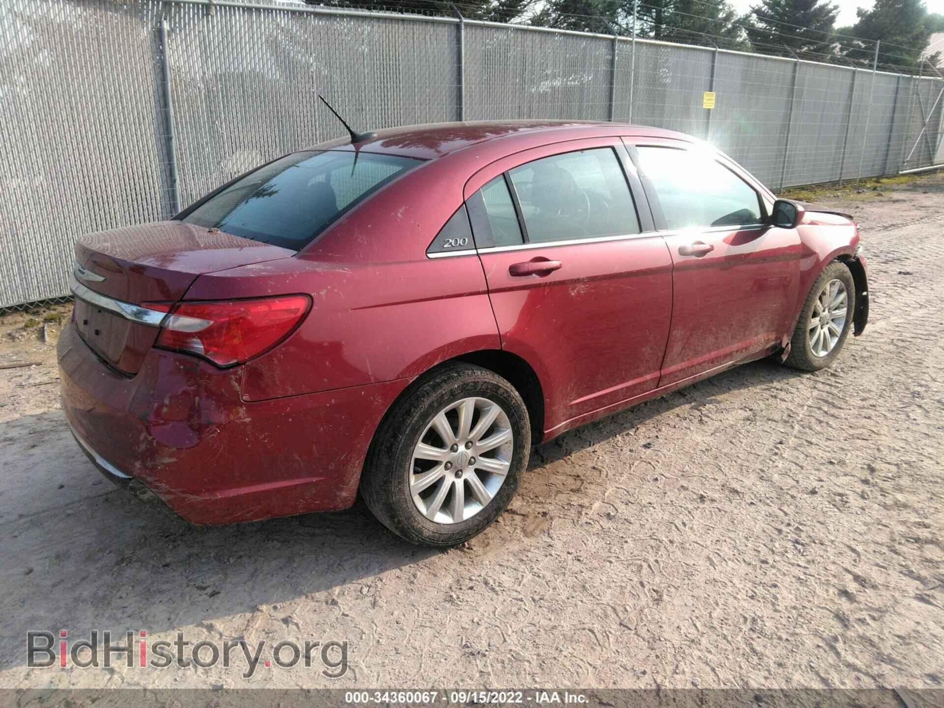 2012 CHRYSLER 200 - VIN: 1C3CCBBB4CN150543 - Фото 4