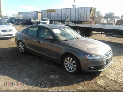 2014 Audi A4 Premium, светло-коричневый — VIN WAUBFAFL2EN041865, IAAI