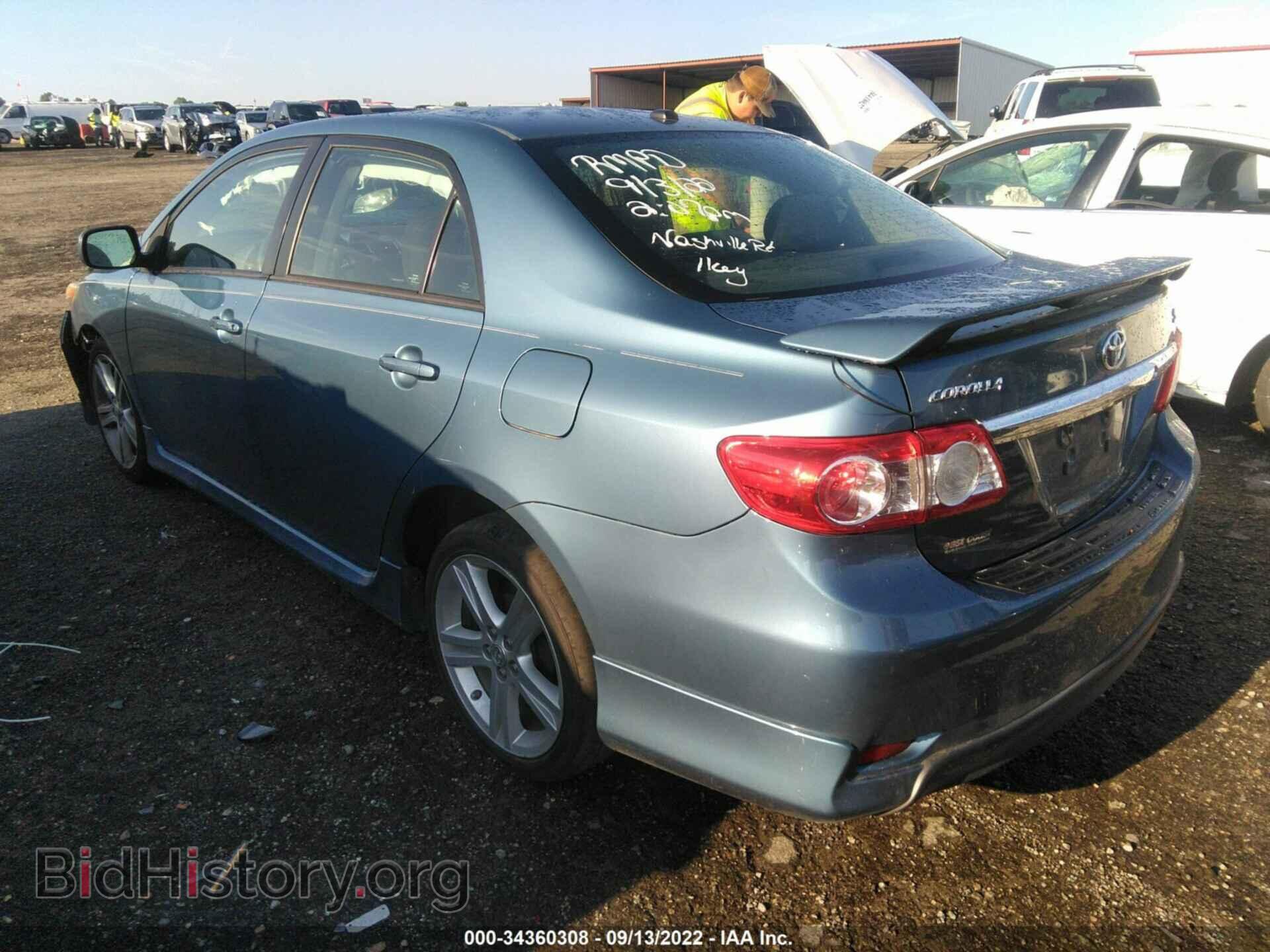 2013 TOYOTA COROLLA - VIN: 5YFBU4EE6DP127629 - Фото 3