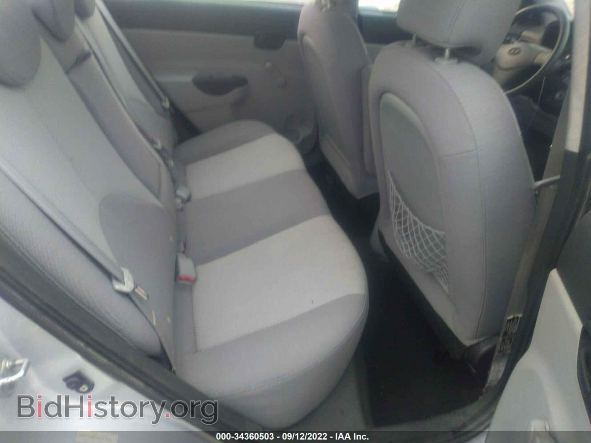 2009 HYUNDAI ACCENT - VIN: KMHCN46C99U287461 - Фото 8