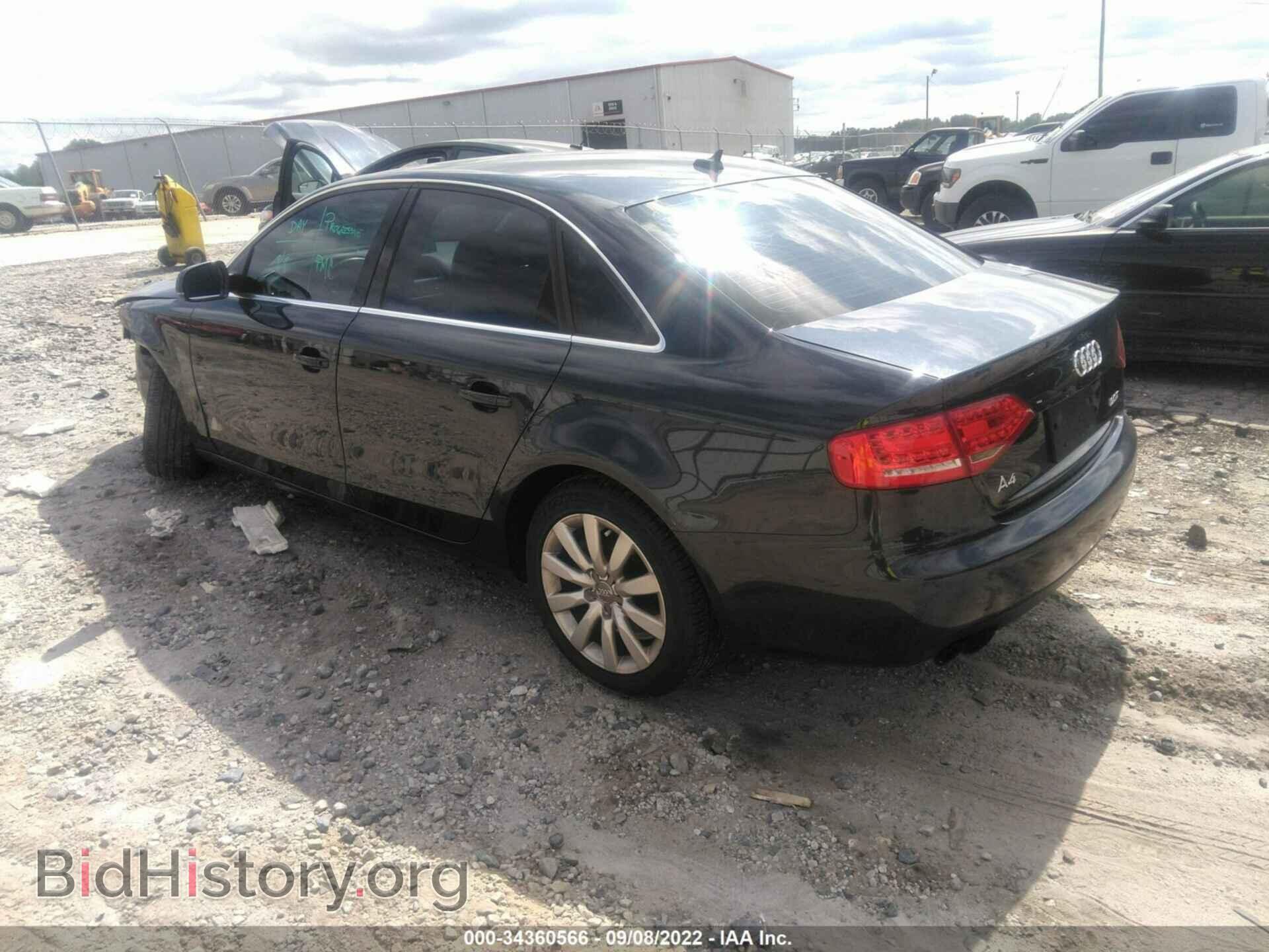 2012 AUDI A4 - VIN: WAUAFAFL7CN002245 - Фото 3