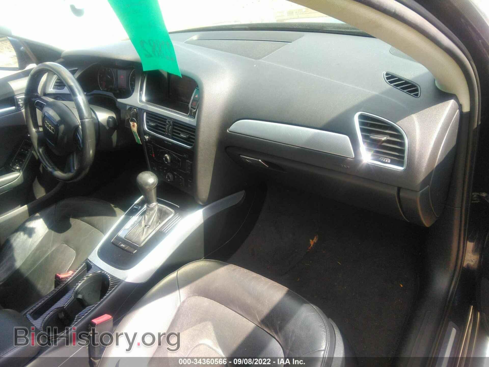 2012 AUDI A4 - VIN: WAUAFAFL7CN002245 - Фото 5