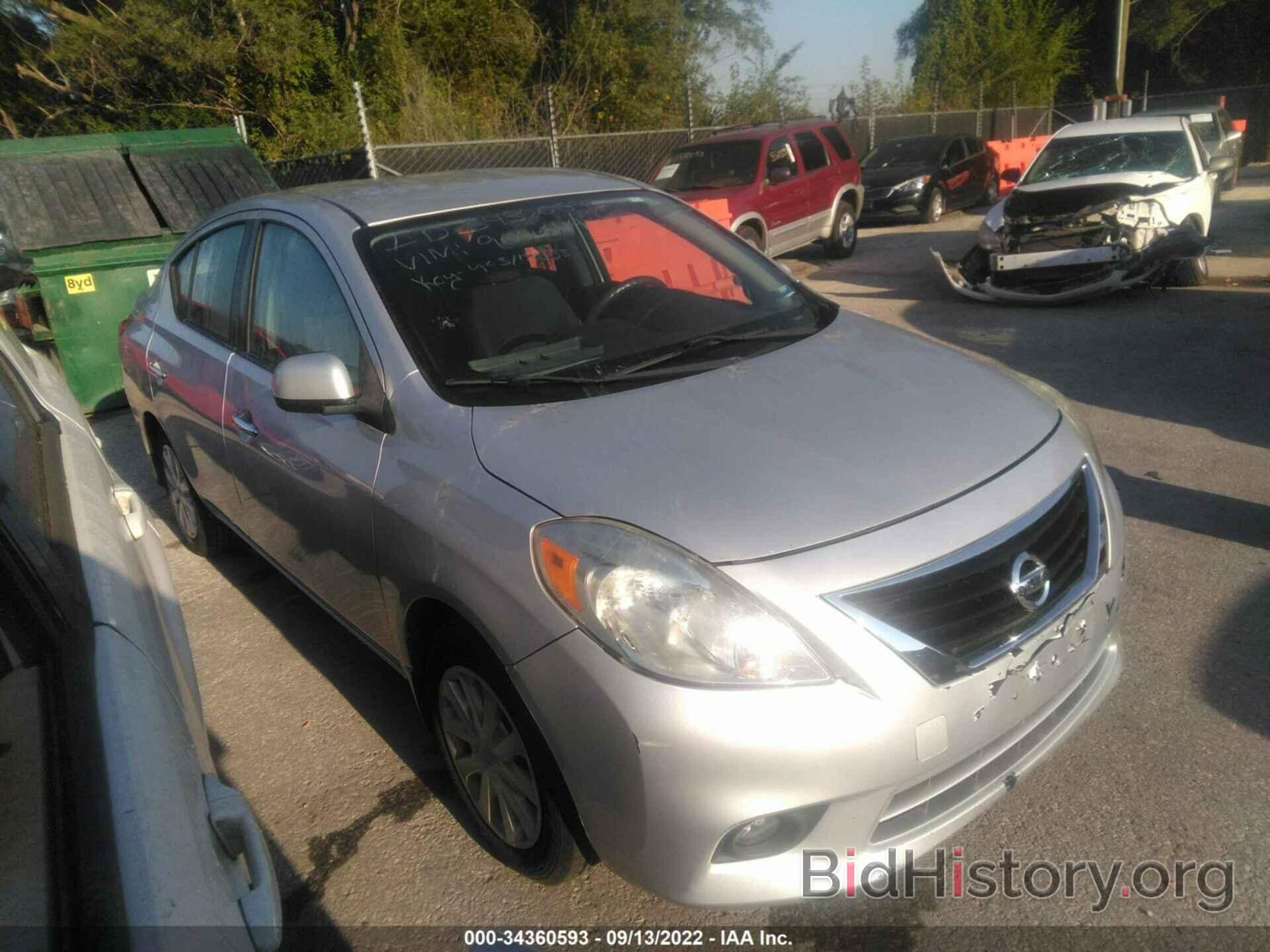 Photo 3N1CN7AP4CL904544 - NISSAN VERSA 2012