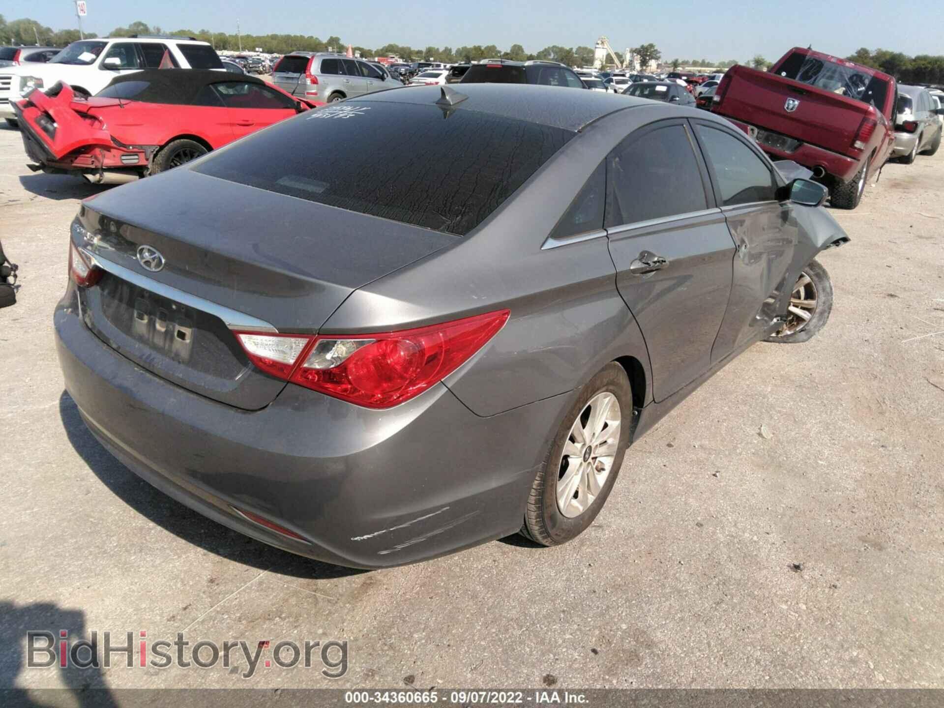 2013 HYUNDAI SONATA - VIN: 5NPEB4AC1DH793141 - Фото 4